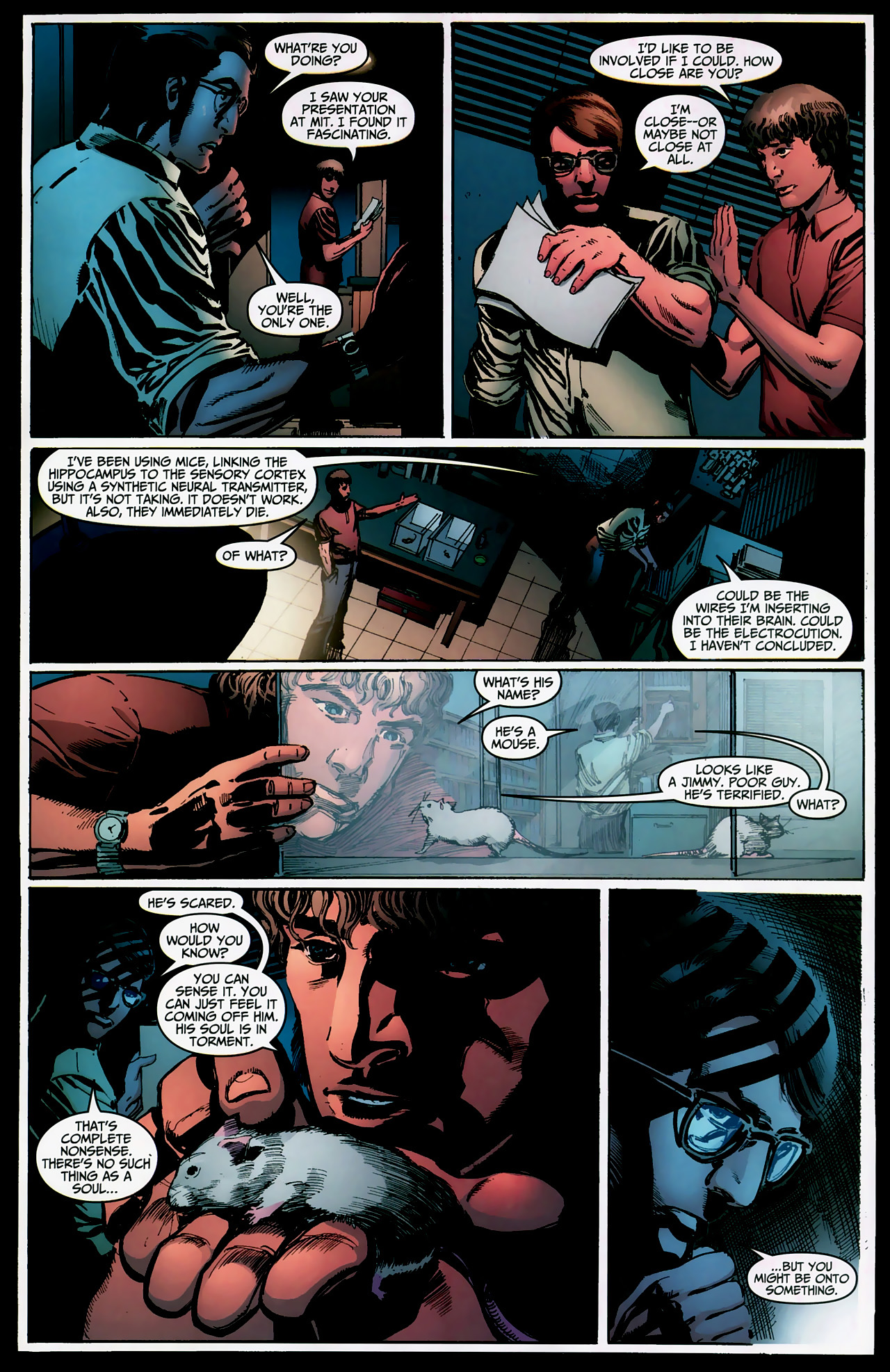 Read online Fringe comic -  Issue #1 - 9