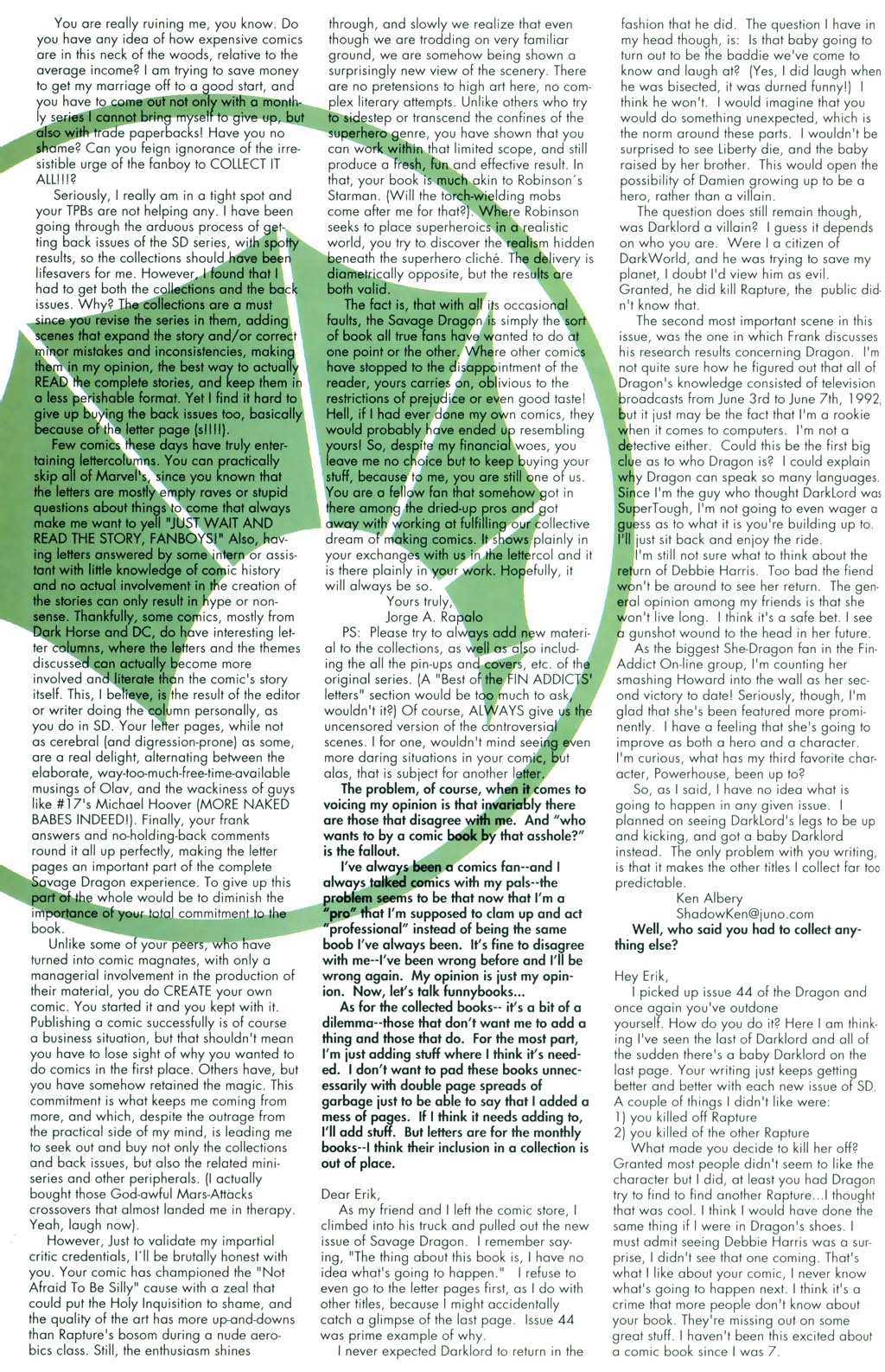 Read online The Savage Dragon (1993) comic -  Issue #46 - 28
