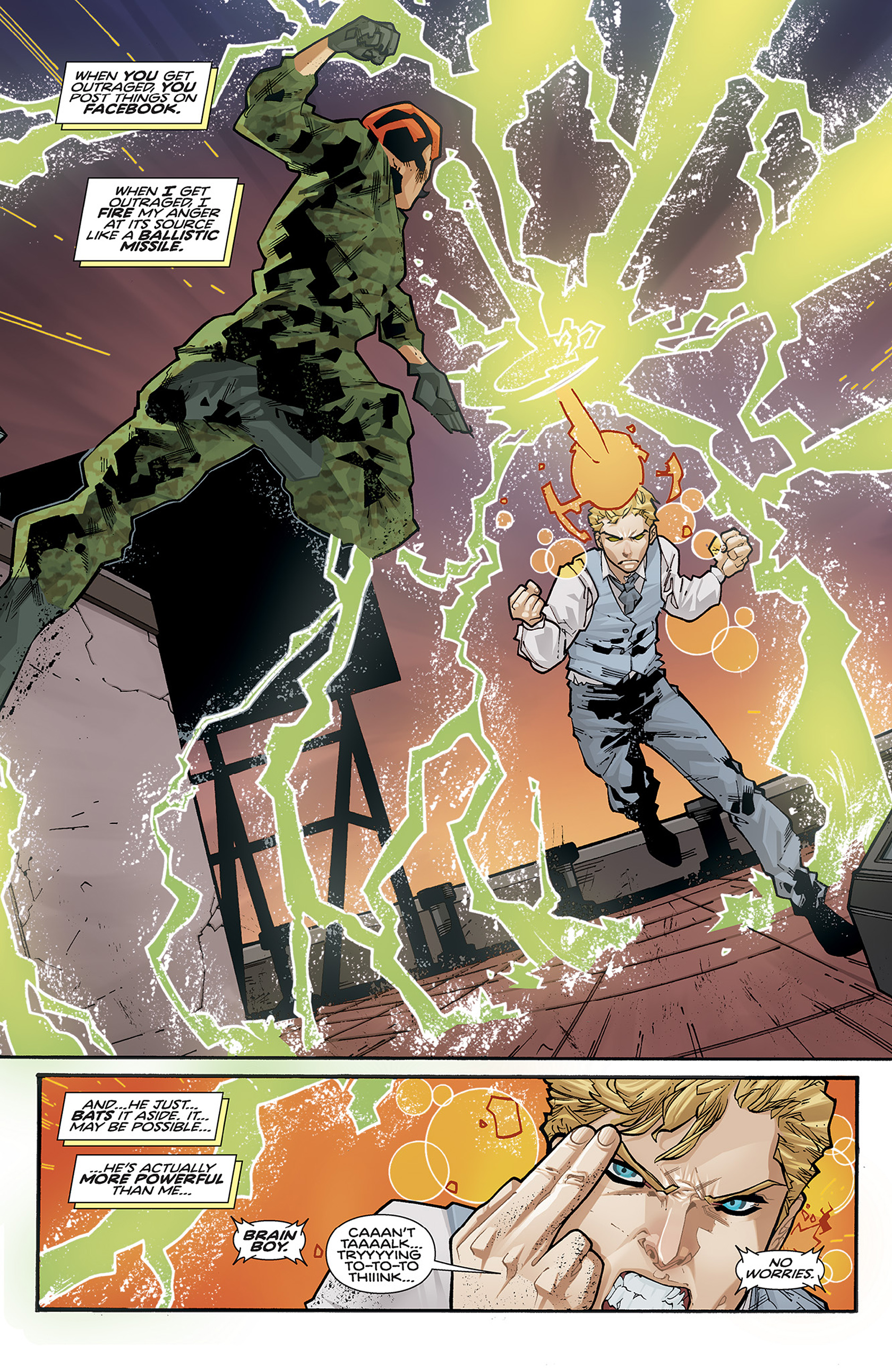 Read online Brain Boy comic -  Issue #2 - 7