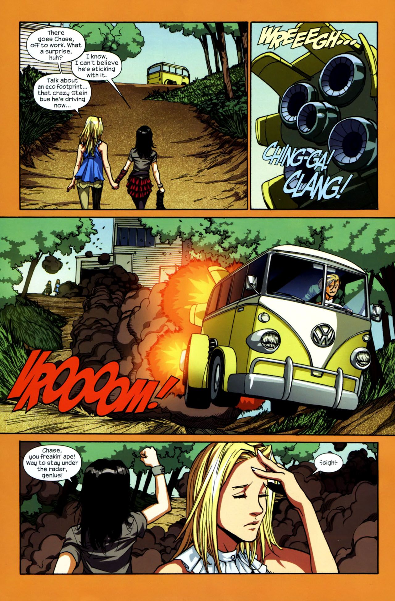 Read online Runaways (2008) comic -  Issue #7 - 7