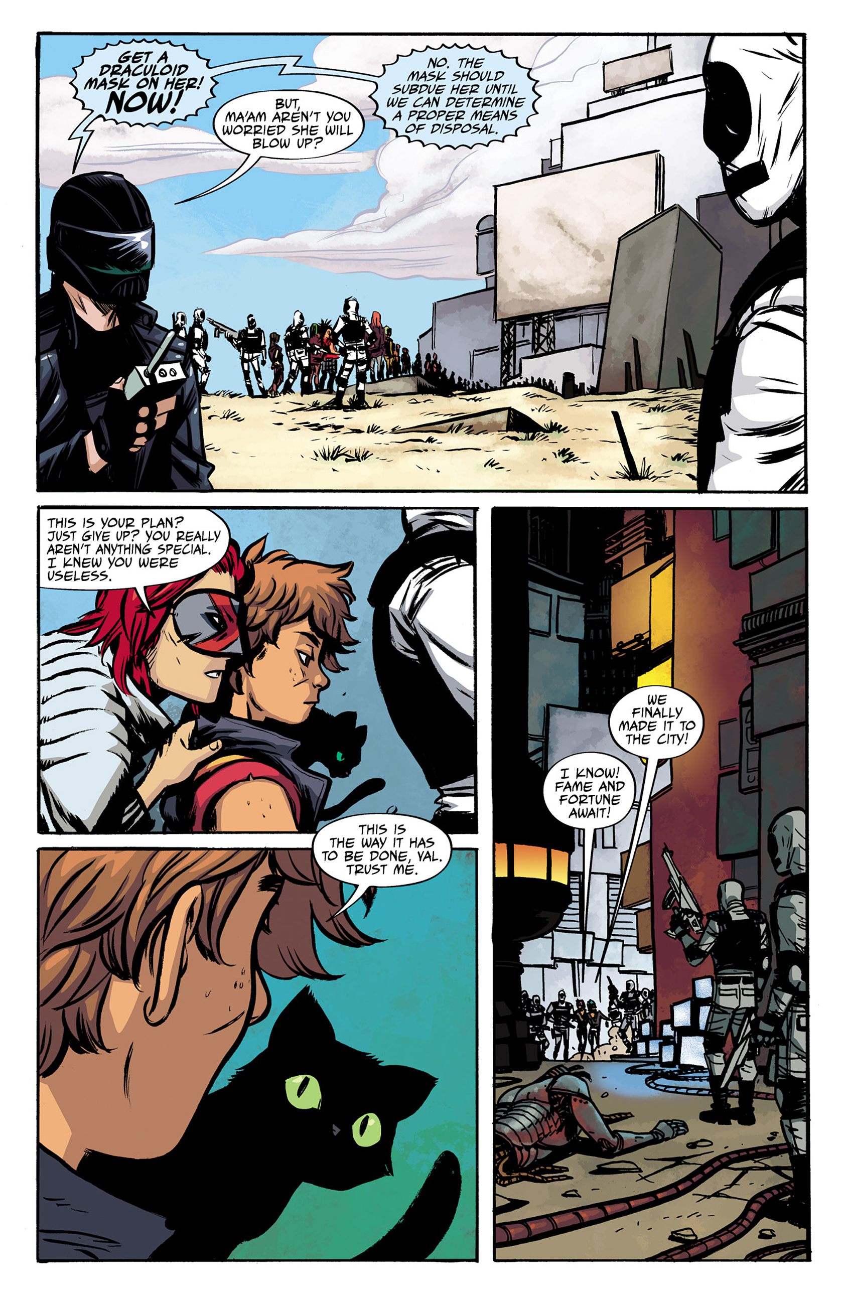 Read online The True Lives Of The Fabulous Killjoys comic -  Issue #6 - 12