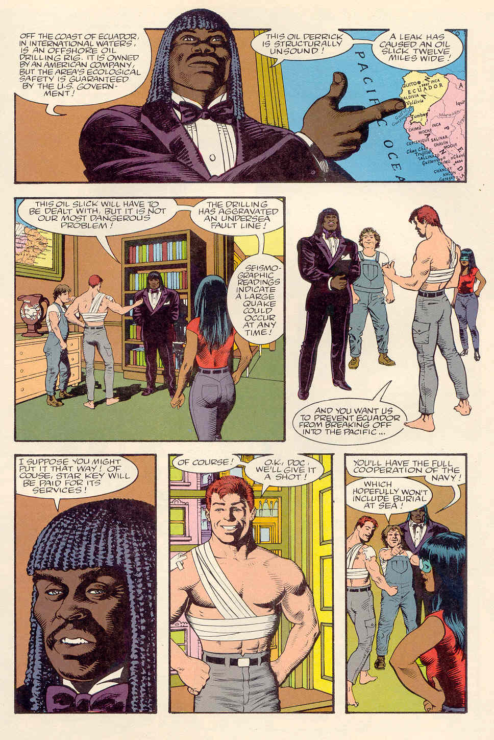 Read online Steelgrip Starkey comic -  Issue #2 - 19