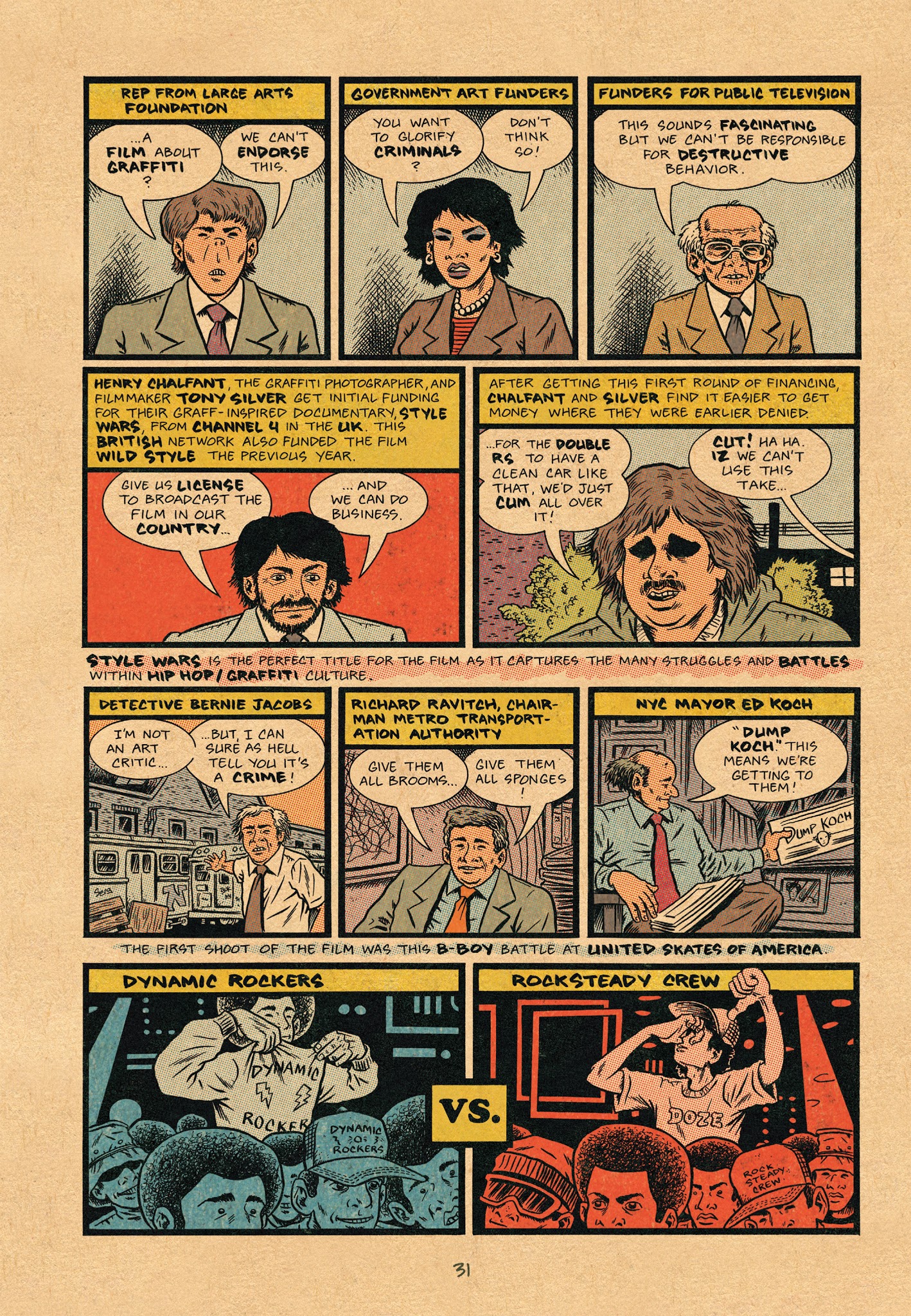 Read online Hip Hop Family Tree (2013) comic -  Issue # TPB 3 - 33