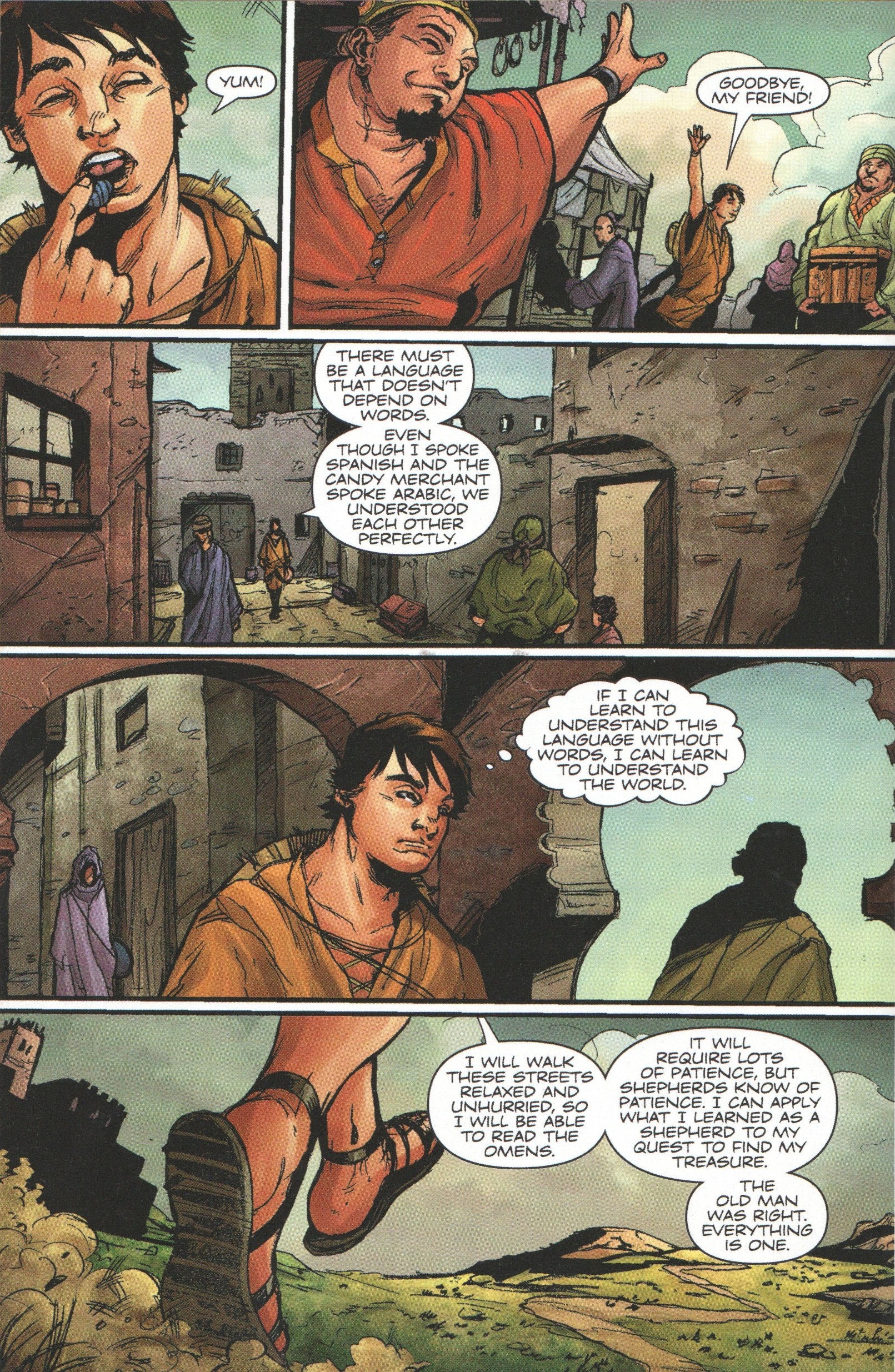 Read online The Alchemist: A Graphic Novel comic -  Issue # TPB (Part 1) - 97
