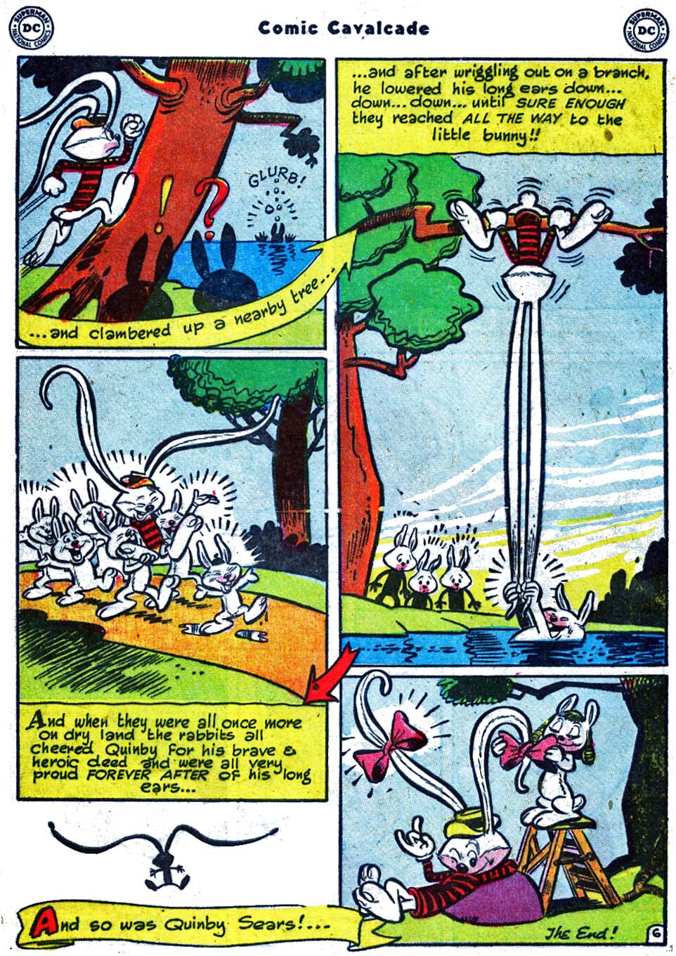 Read online Comic Cavalcade comic -  Issue #47 - 52