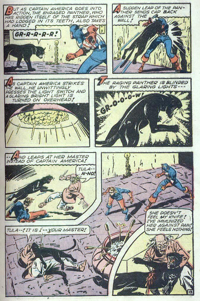 Read online Captain America Comics comic -  Issue #37 - 15