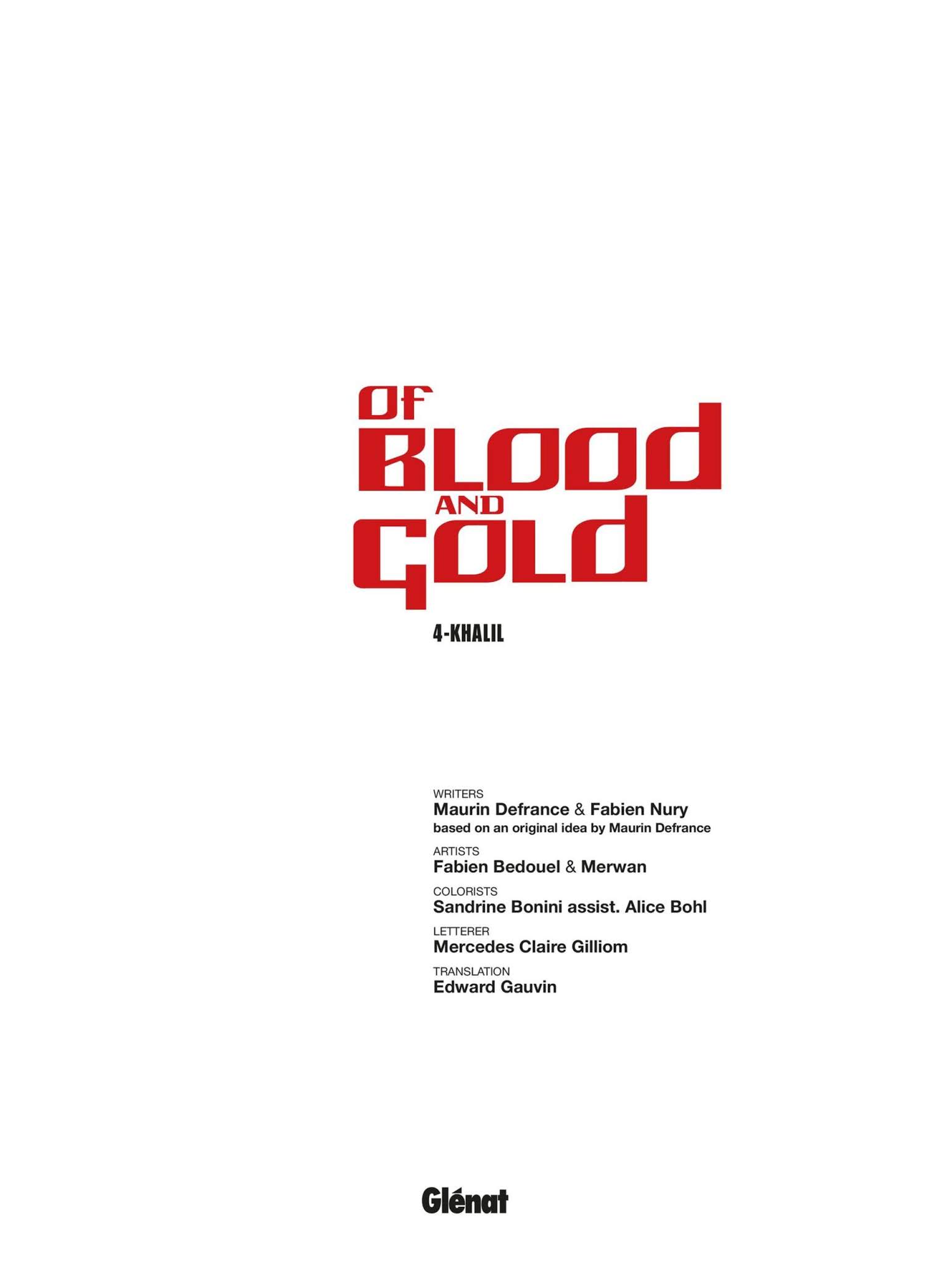 Read online Of Blood and Gold comic -  Issue #4 - 3