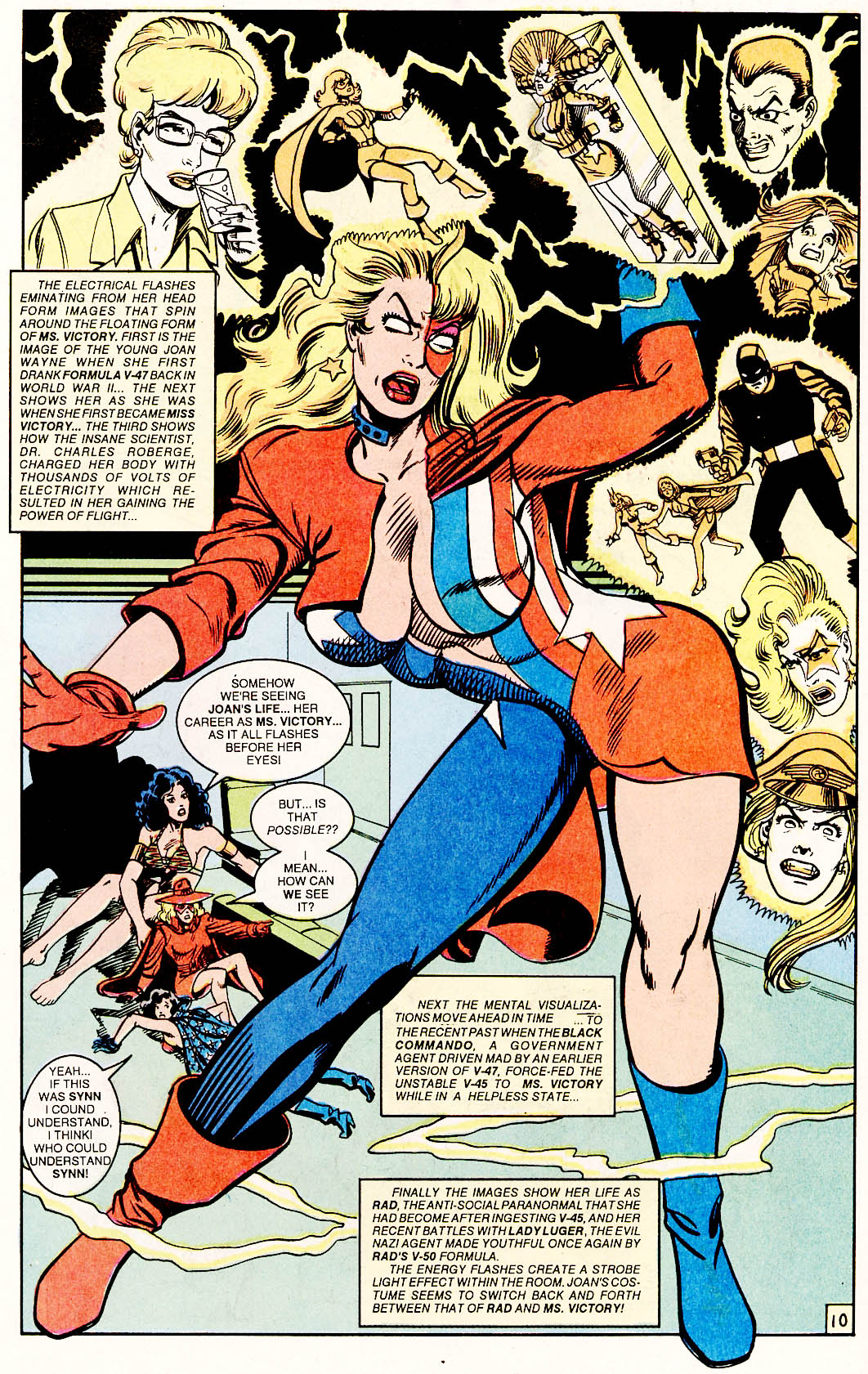 Read online Femforce comic -  Issue #50 - 58