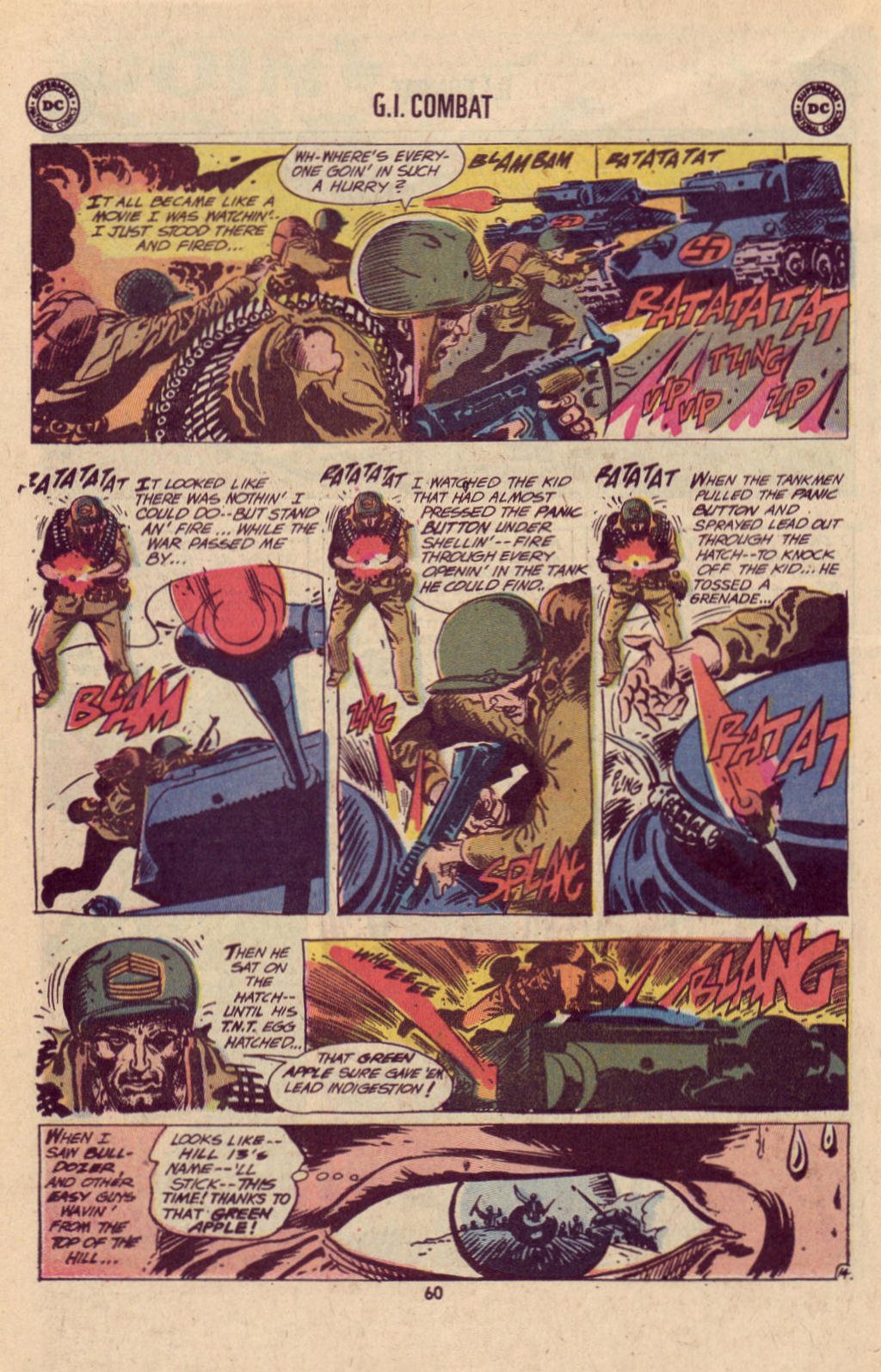 Read online G.I. Combat (1952) comic -  Issue #146 - 62