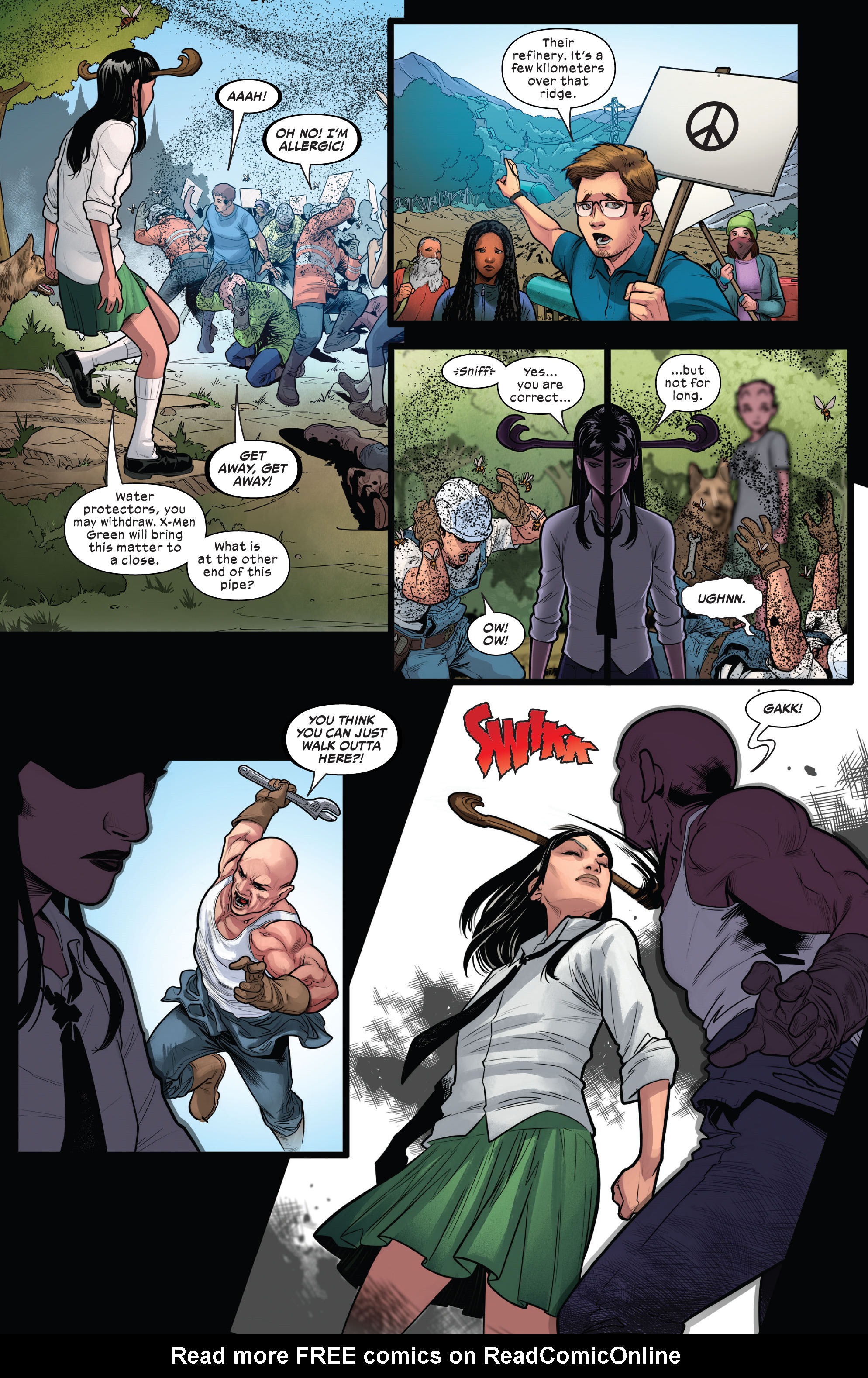 Read online X-Men Unlimited: X-Men Green comic -  Issue #1 - 29