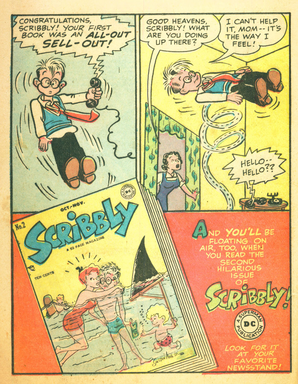 Read online Real Screen Comics comic -  Issue #20 - 22