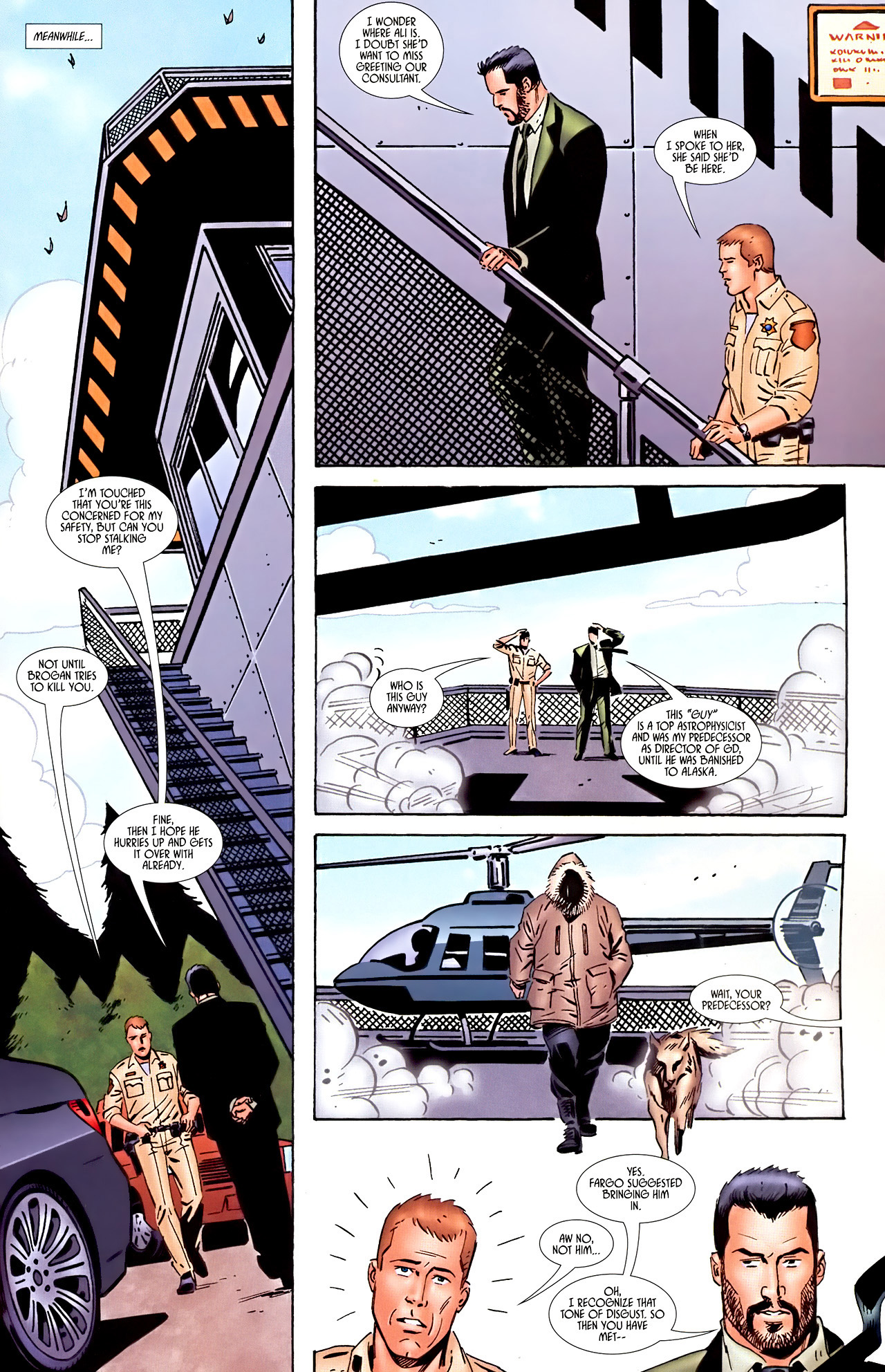 Read online Eureka comic -  Issue #2 - 24