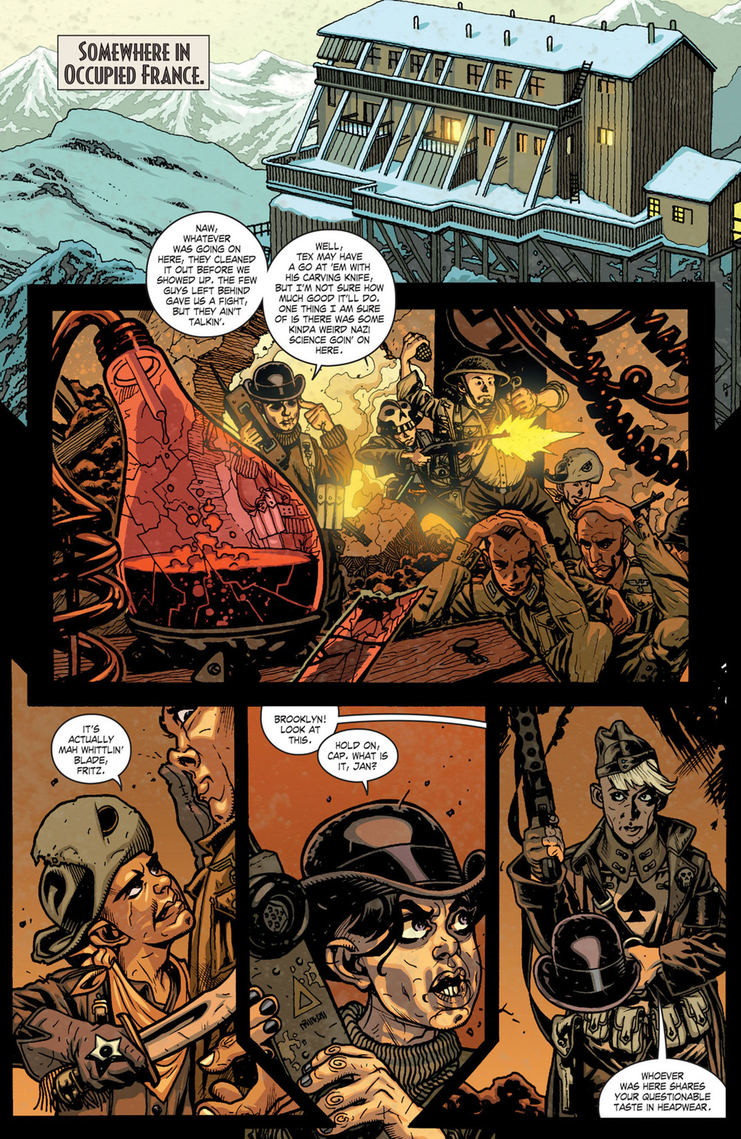 Read online JSA Liberty Files: The Whistling Skull comic -  Issue #4 - 2