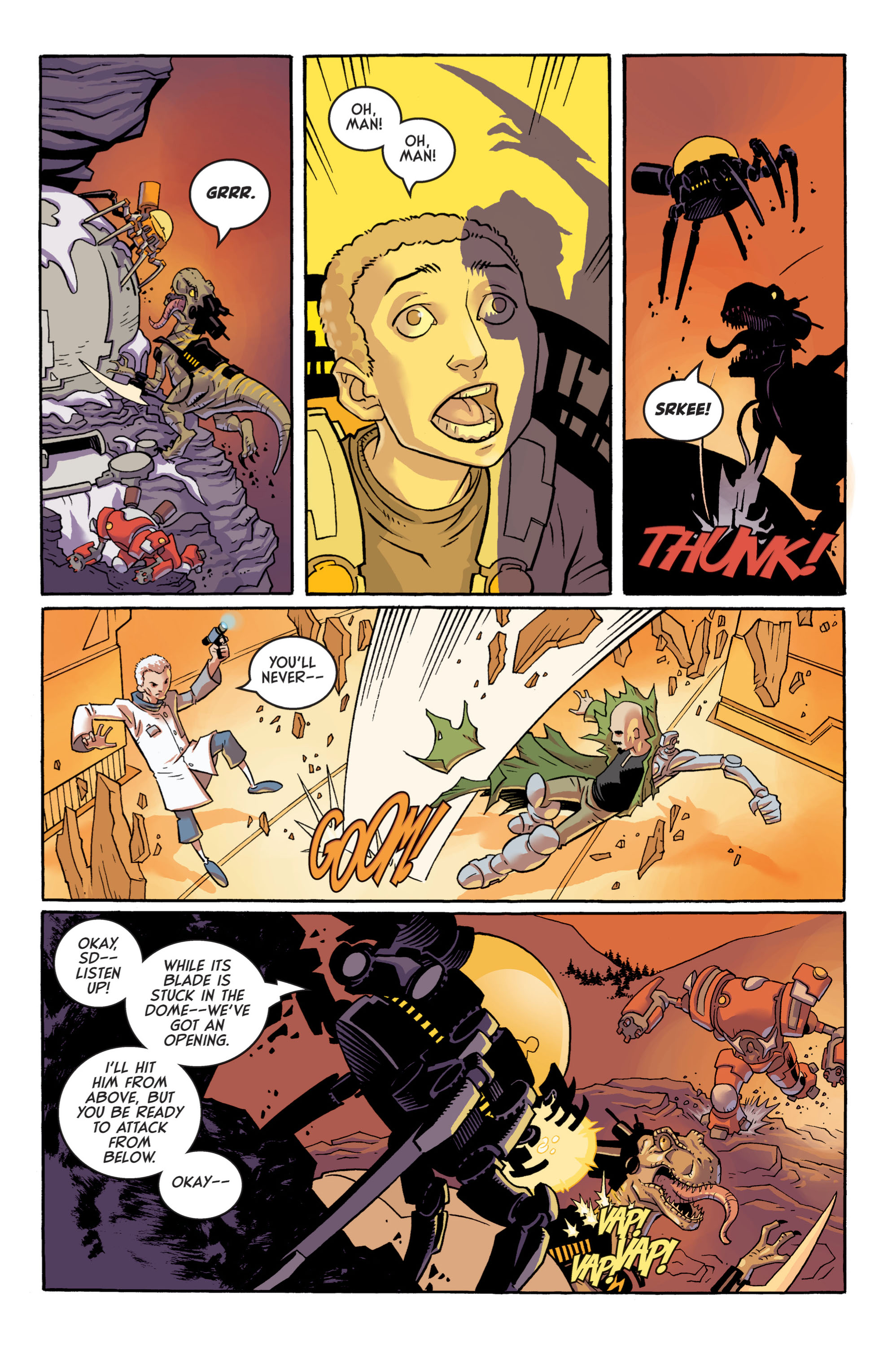 Read online Super Dinosaur (2011) comic -  Issue #5 - 8