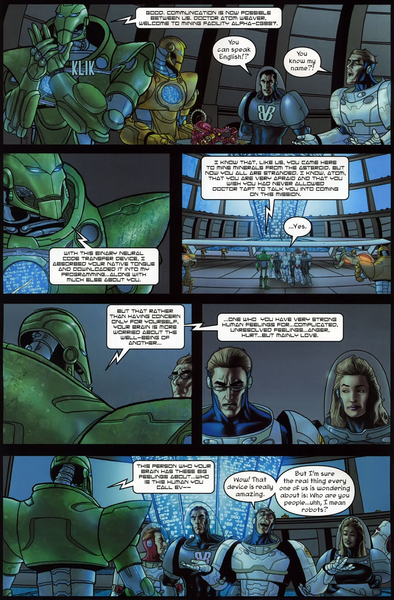 Read online Zero-G comic -  Issue #3 - 6