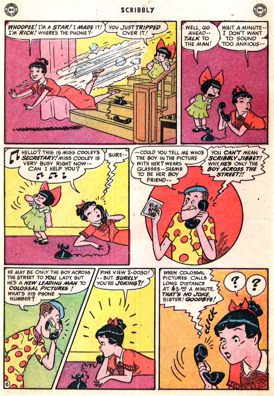 Read online Scribbly comic -  Issue #8 - 10