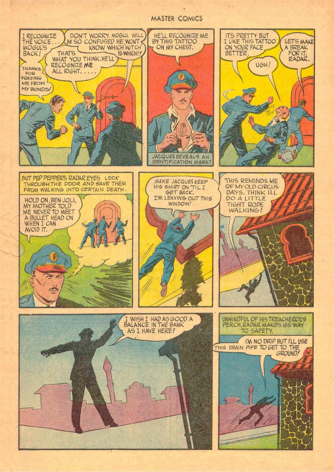 Read online Master Comics comic -  Issue #55 - 9