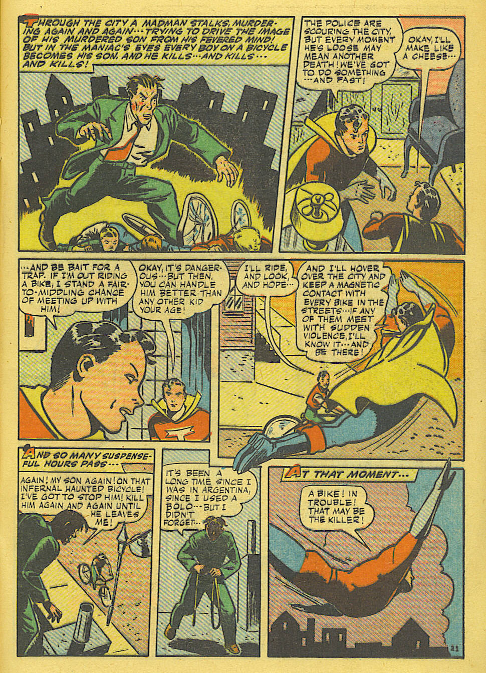 Read online Super-Mystery Comics comic -  Issue #31 - 21