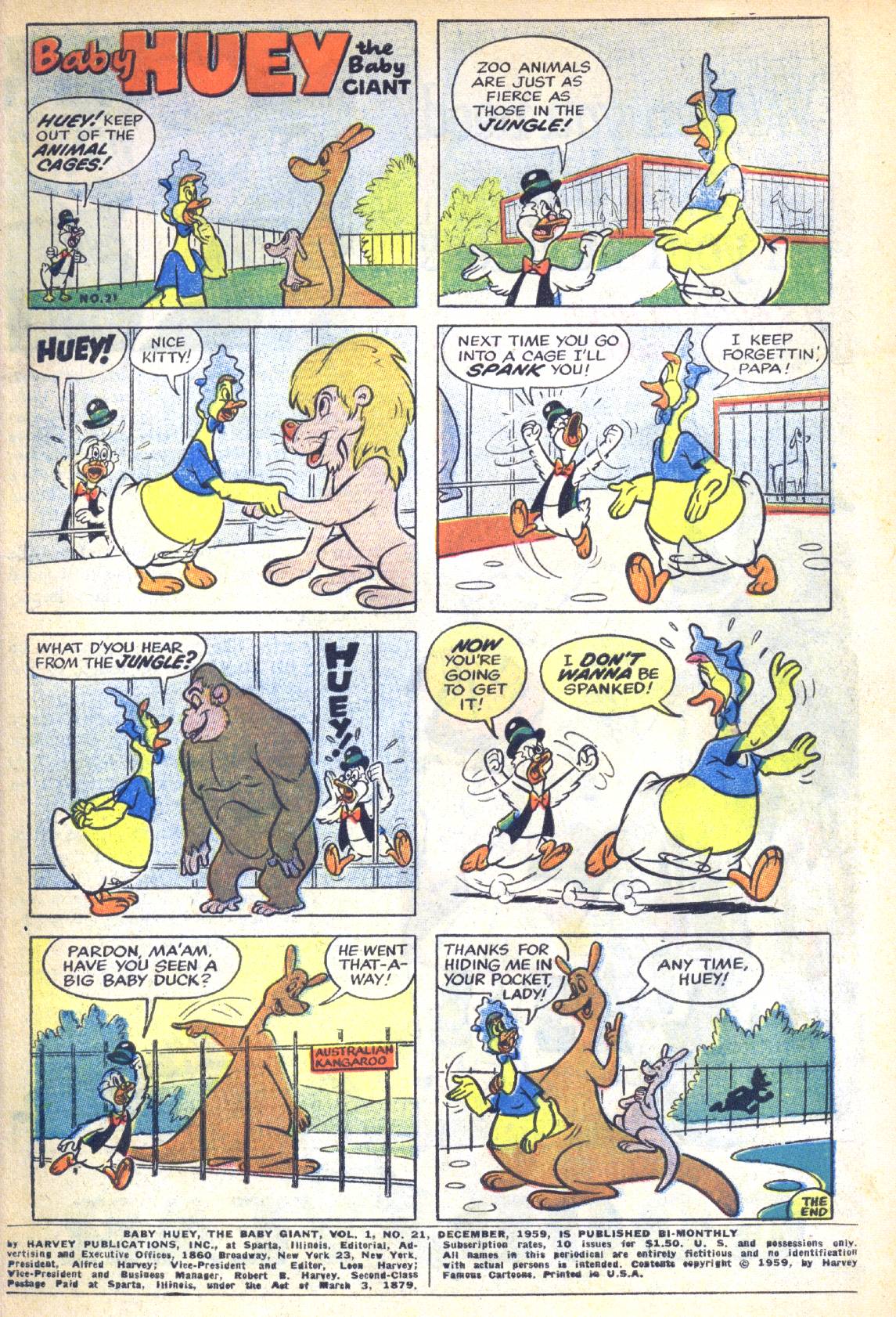 Read online Baby Huey, the Baby Giant comic -  Issue #21 - 3