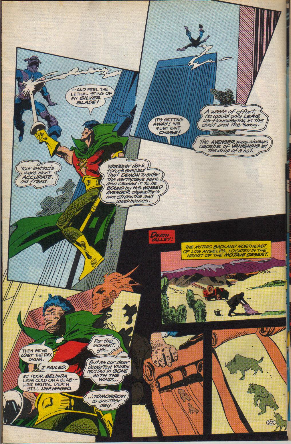 Read online Silverblade comic -  Issue #4 - 23