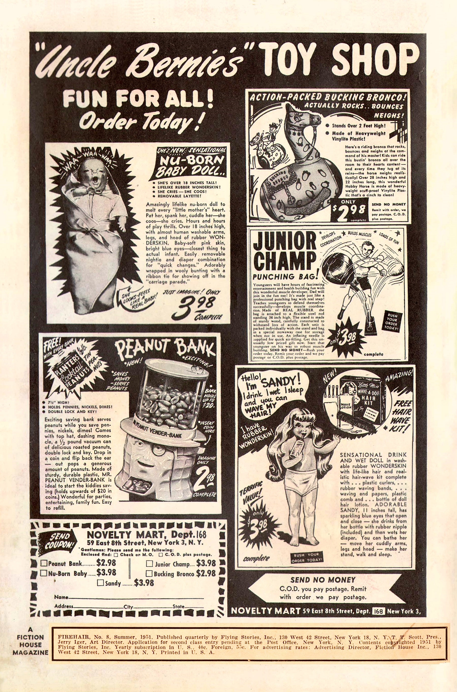 Read online Firehair (1951) comic -  Issue #8 - 2
