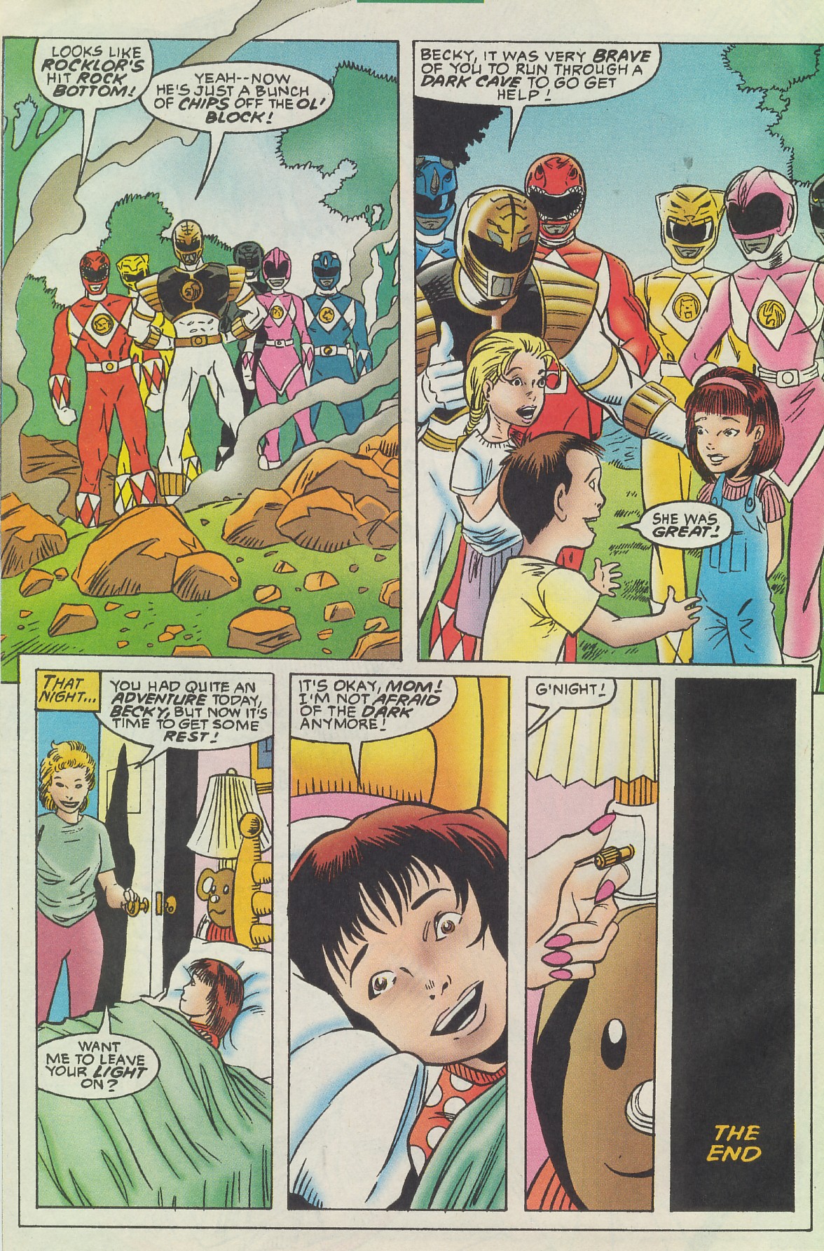 Read online Saban's Mighty Morphin' Power Rangers comic -  Issue #6 - 29