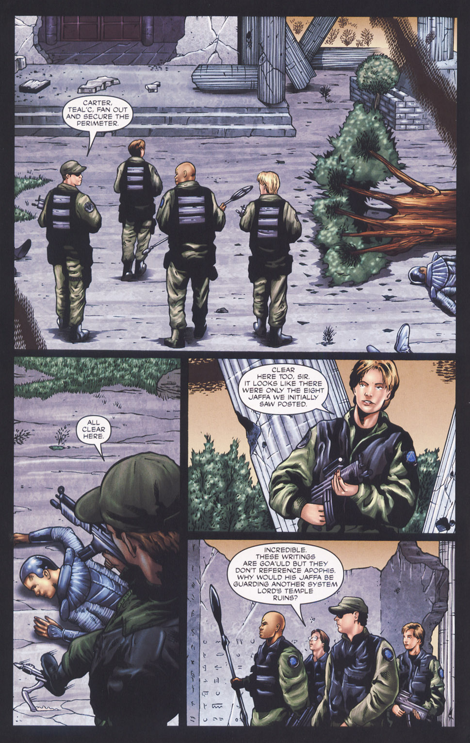 Read online Stargate SG-1: Fall of Rome comic -  Issue # _Prequel - 6