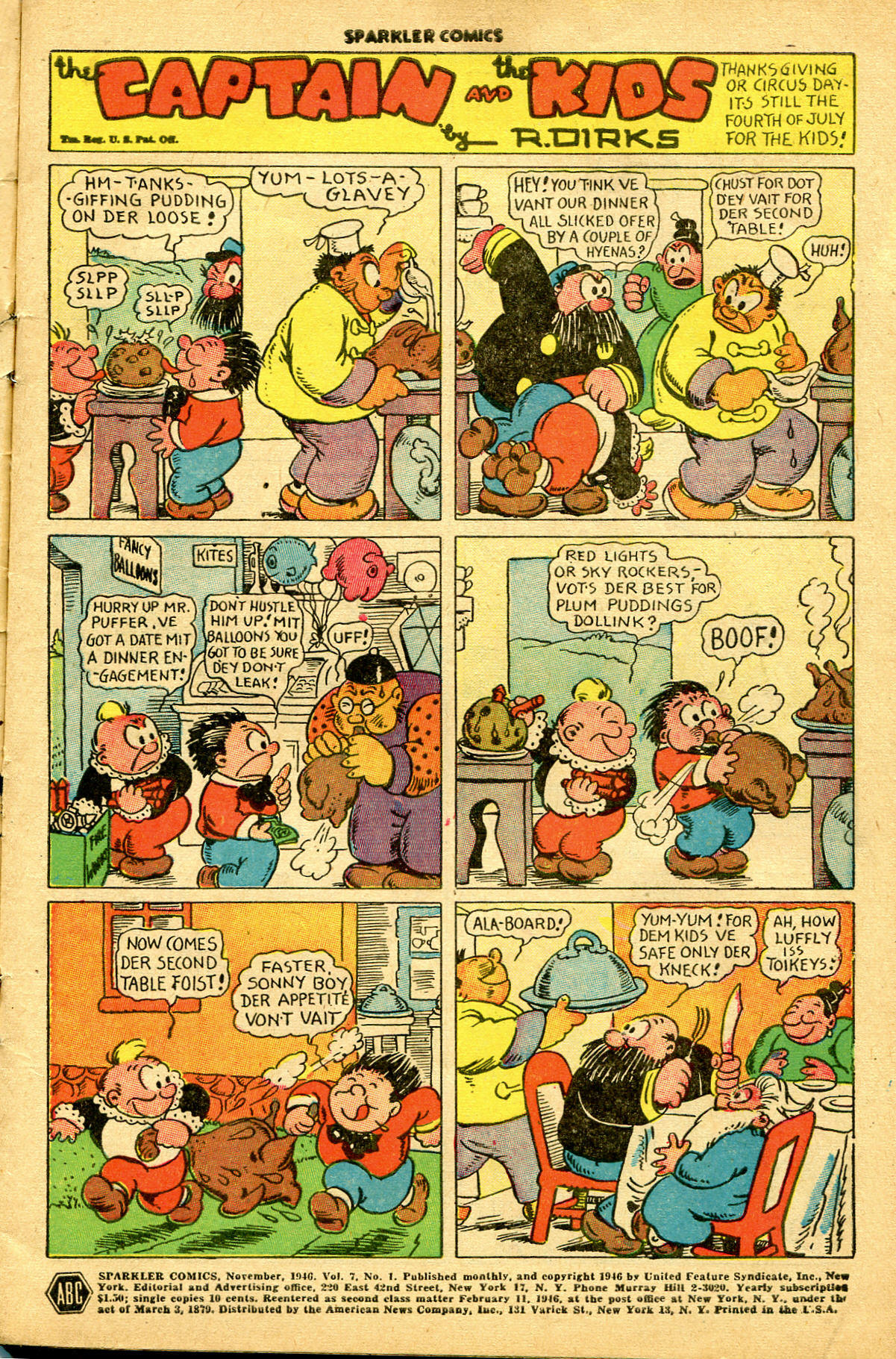 Read online Sparkler Comics comic -  Issue #61 - 3