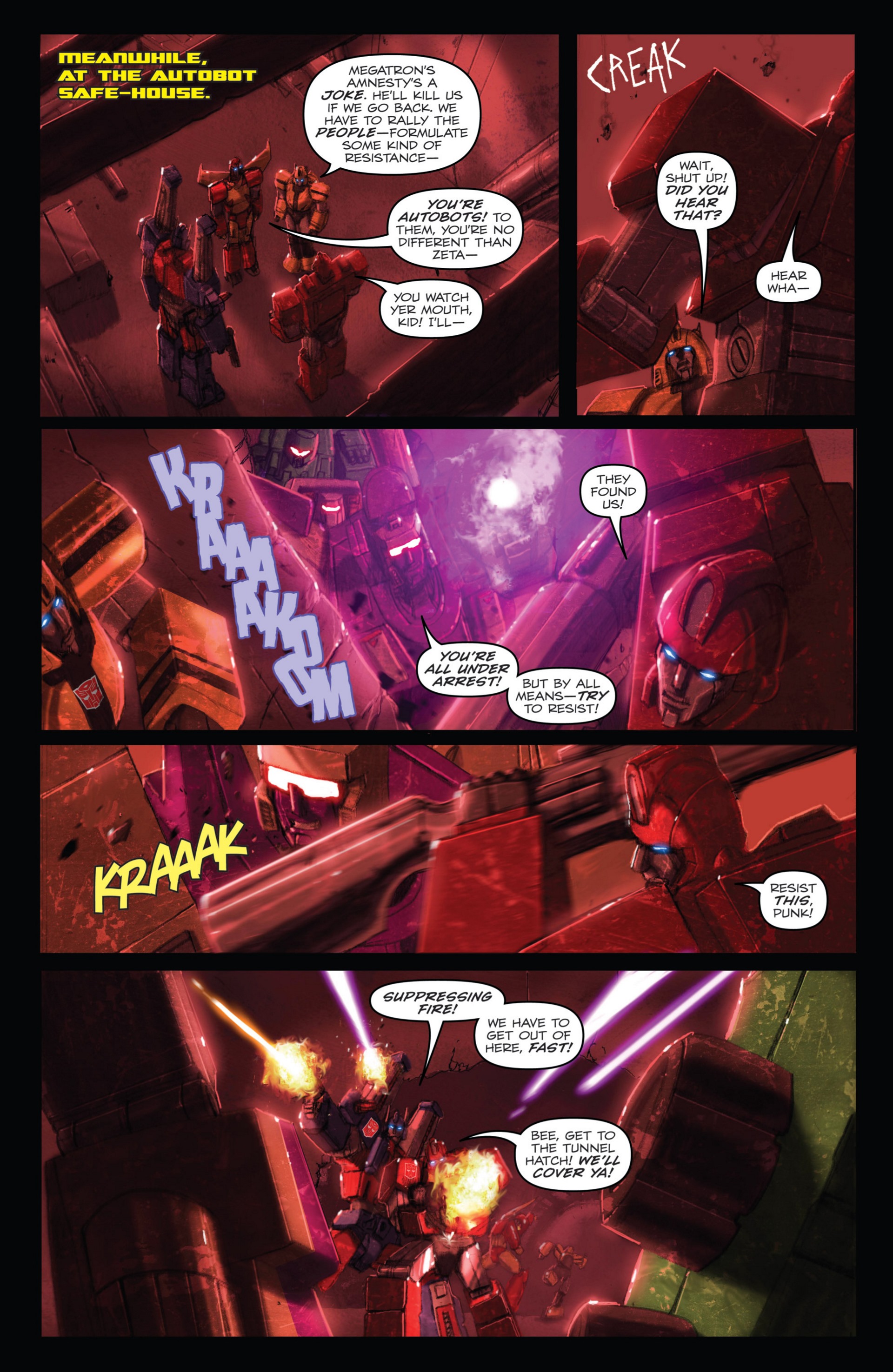 Read online Transformers: Autocracy comic -  Issue # Full - 84