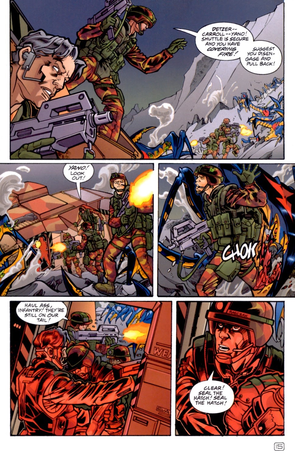 Read online Starship Troopers: Insect Touch comic -  Issue #2 - 17