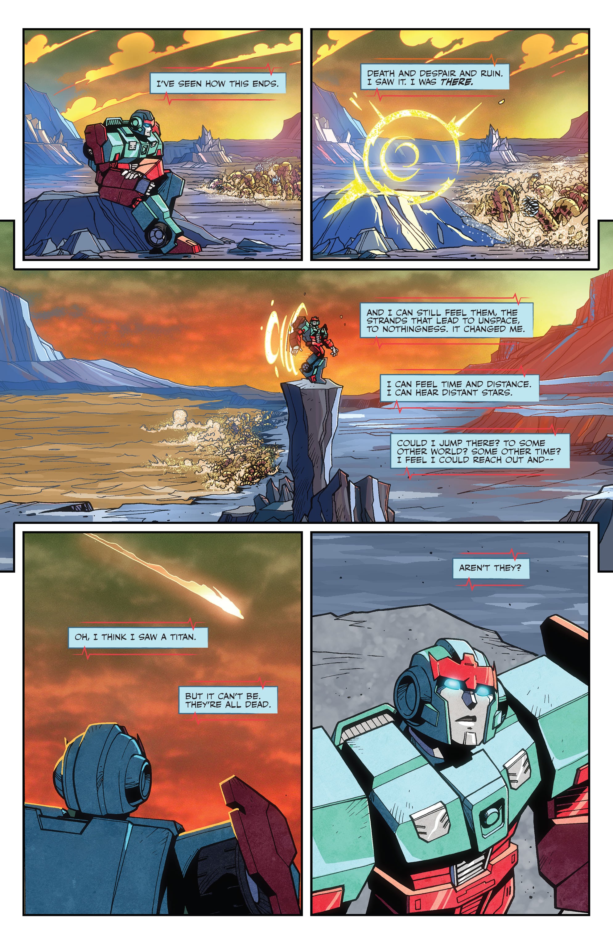 Read online Transformers: War’s End comic -  Issue #2 - 12