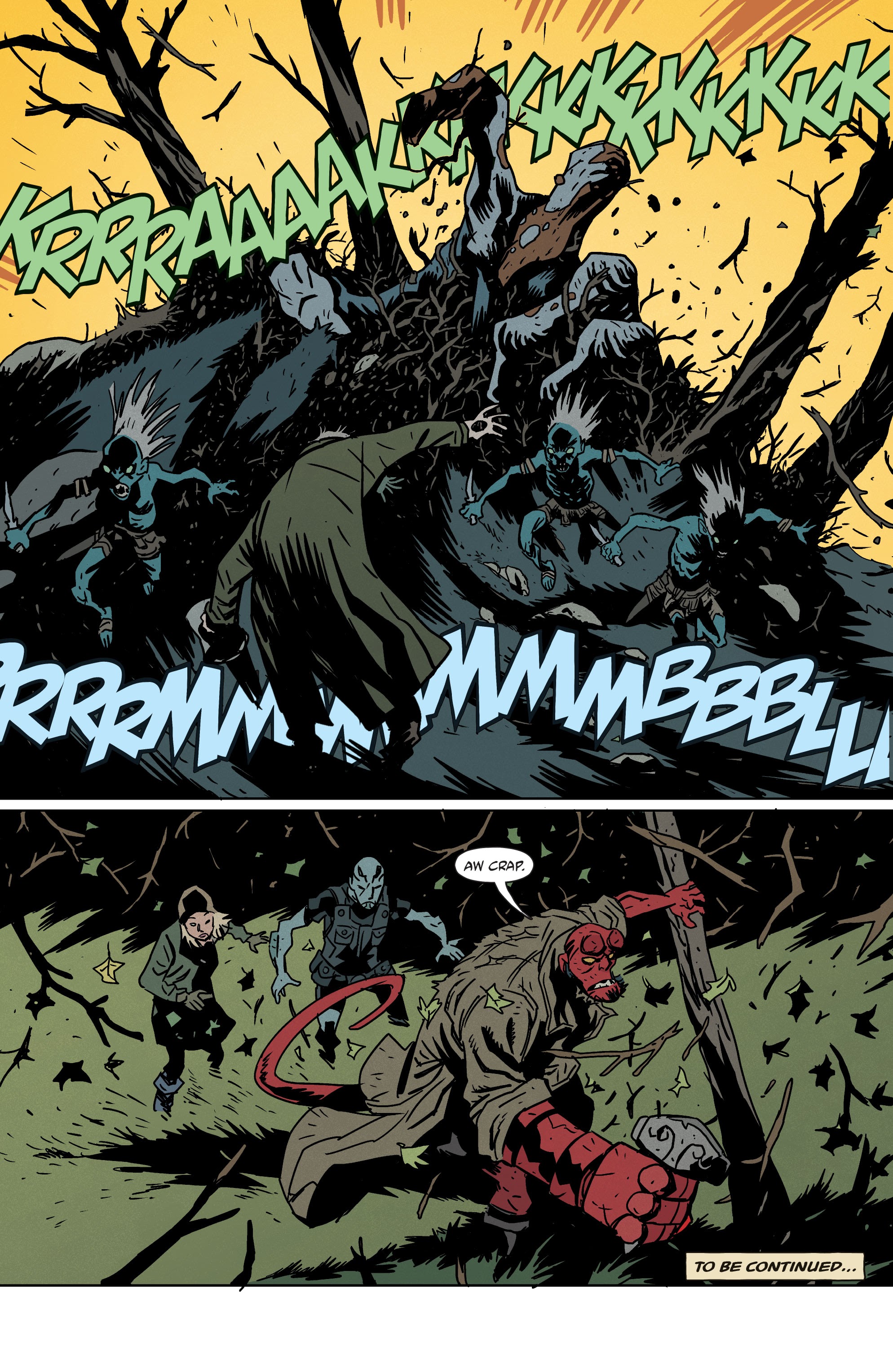 Read online Hellboy: The Bones of Giants comic -  Issue #2 - 22