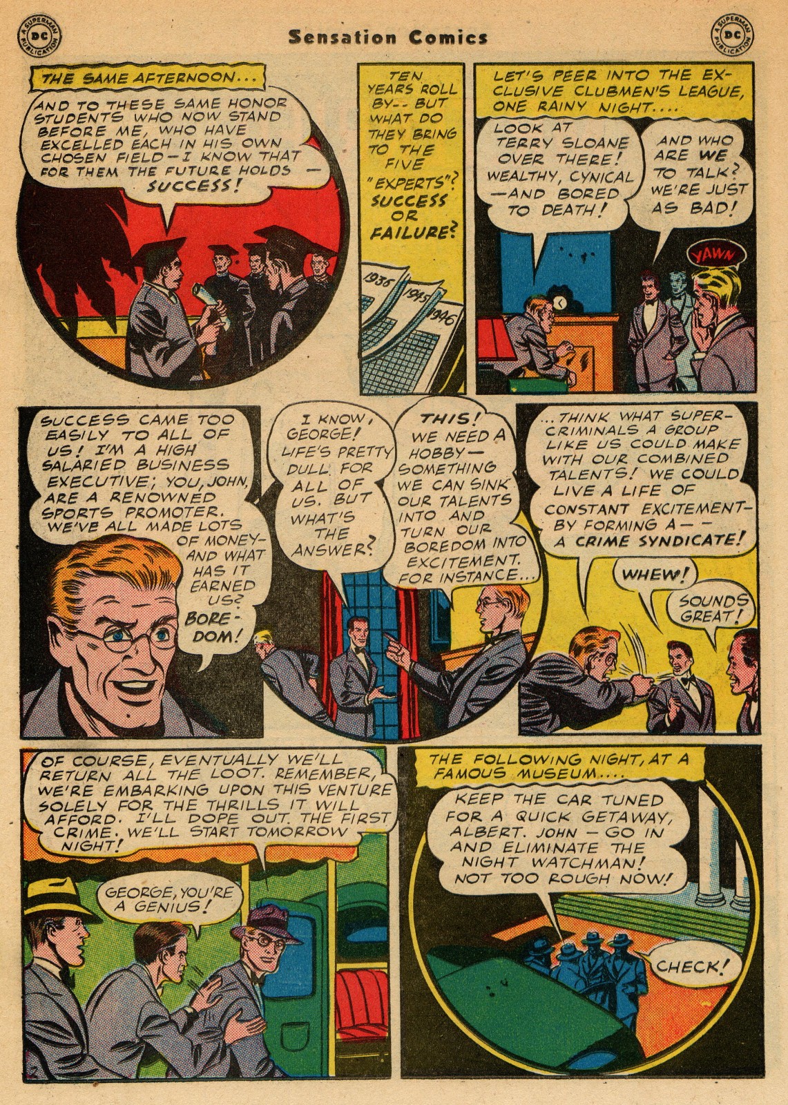 Read online Sensation (Mystery) Comics comic -  Issue #51 - 26