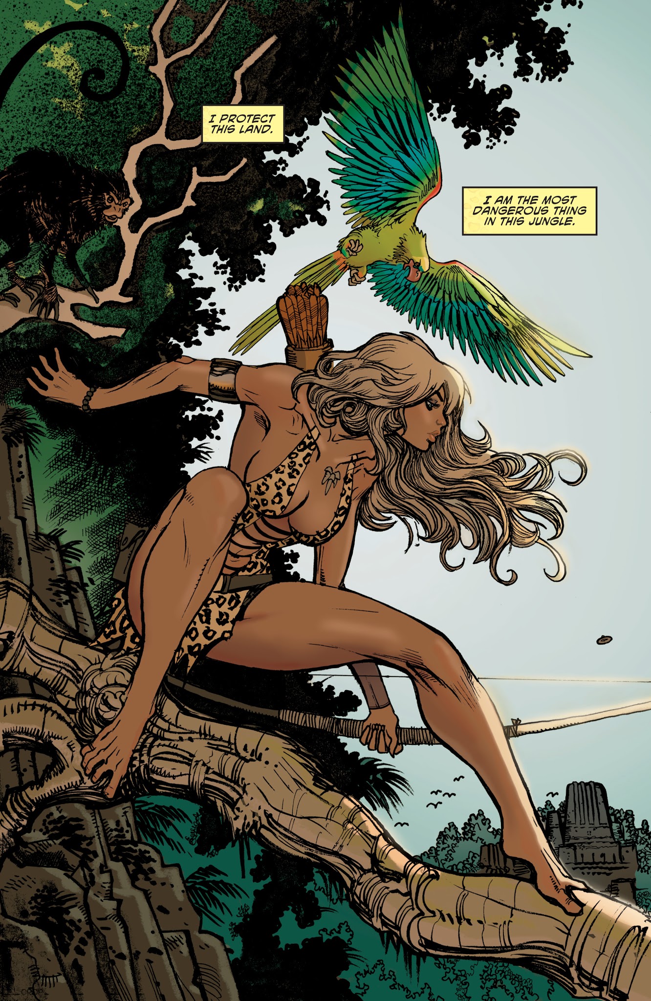 Read online Sheena: Queen Of The Jungle (2017) comic -  Issue #0 - 7