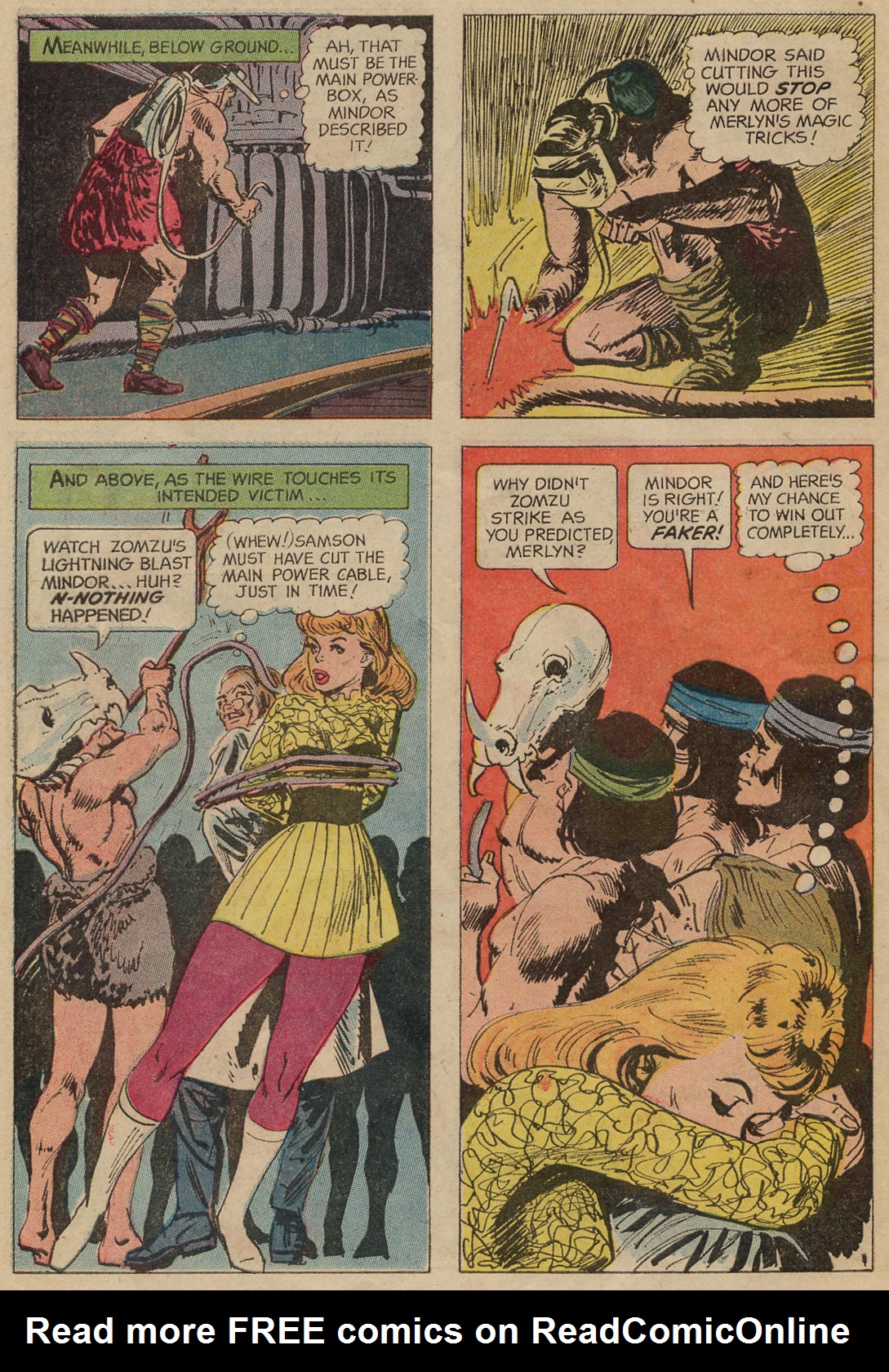 Read online Mighty Samson (1964) comic -  Issue #13 - 25
