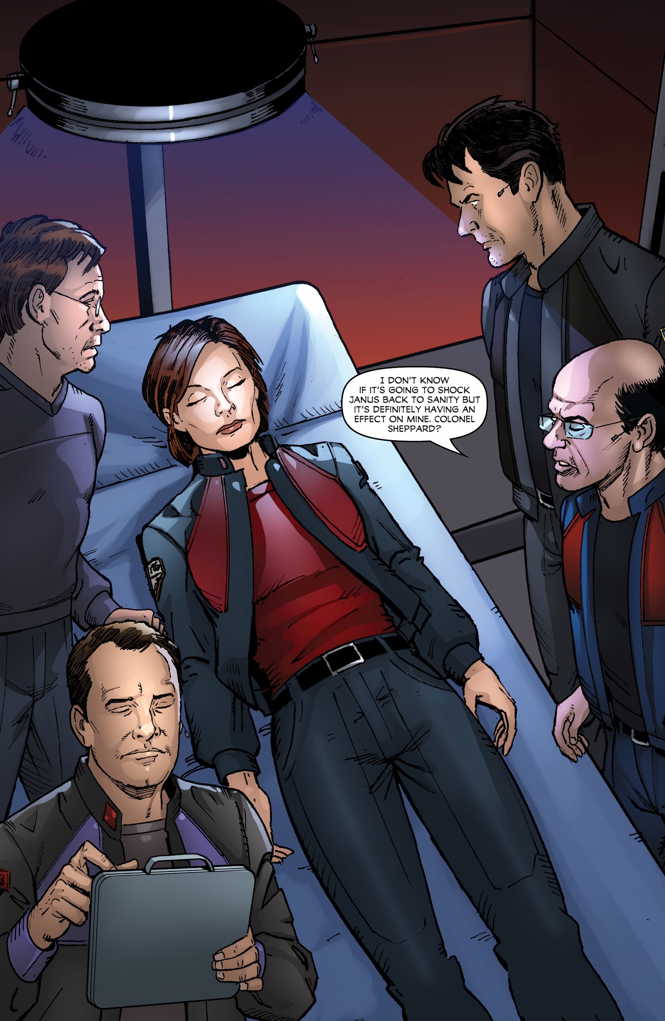 Read online Stargate Atlantis: Singularity comic -  Issue #1 - 3
