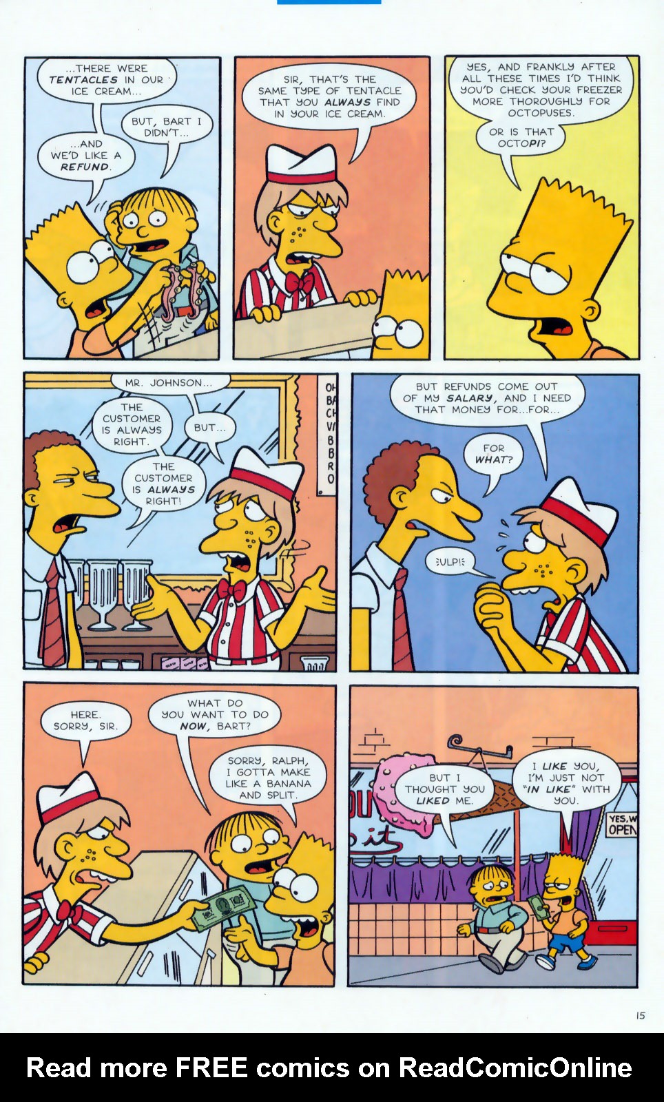 Read online Simpsons Comics comic -  Issue #78 - 16