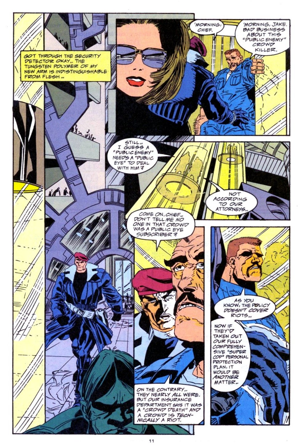 Read online Punisher 2099 comic -  Issue #16 - 9