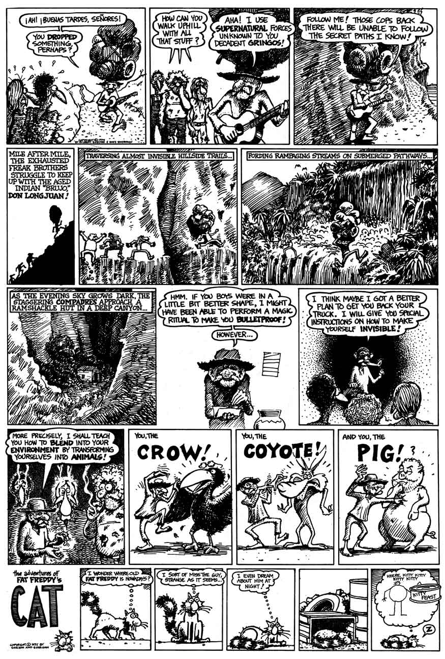 Read online The Fabulous Furry Freak Brothers comic -  Issue #4 - 14
