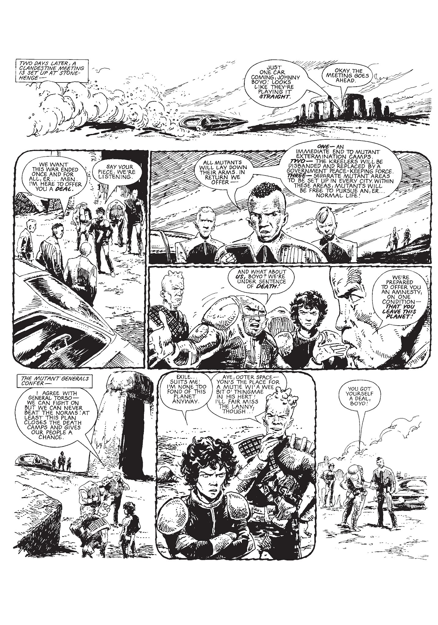 Read online Strontium Dog: Search/Destroy Agency Files comic -  Issue # TPB 2 (Part 1) - 99