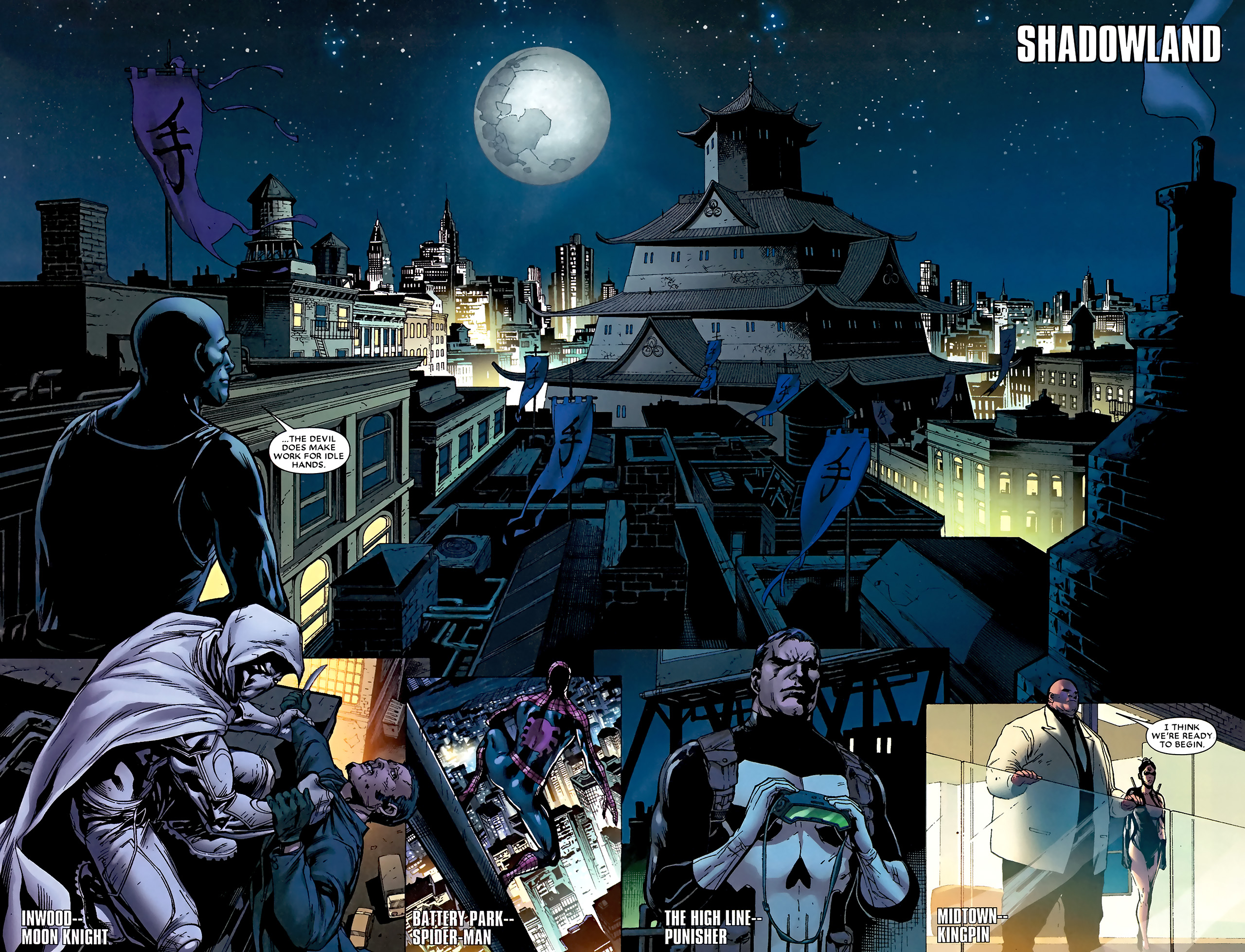 Read online Shadowland comic -  Issue #1 - 12