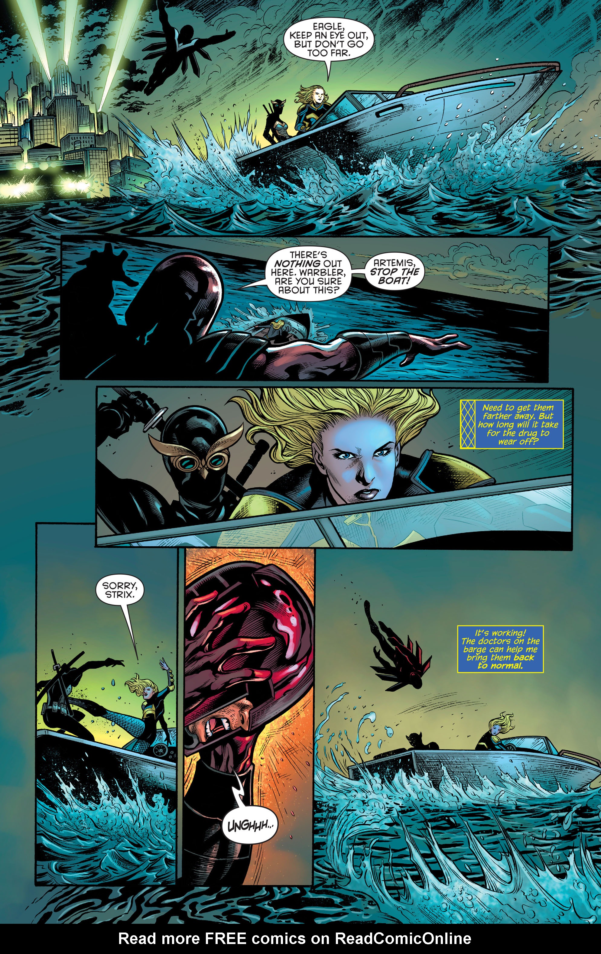Read online Birds of Prey (2011) comic -  Issue #28 - 17
