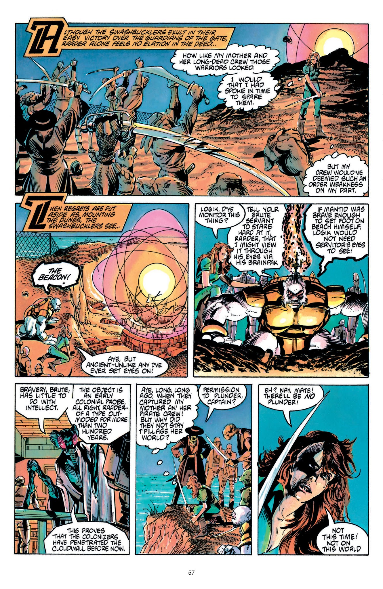 Read online Swords of the Swashbucklers comic -  Issue # TPB - 54