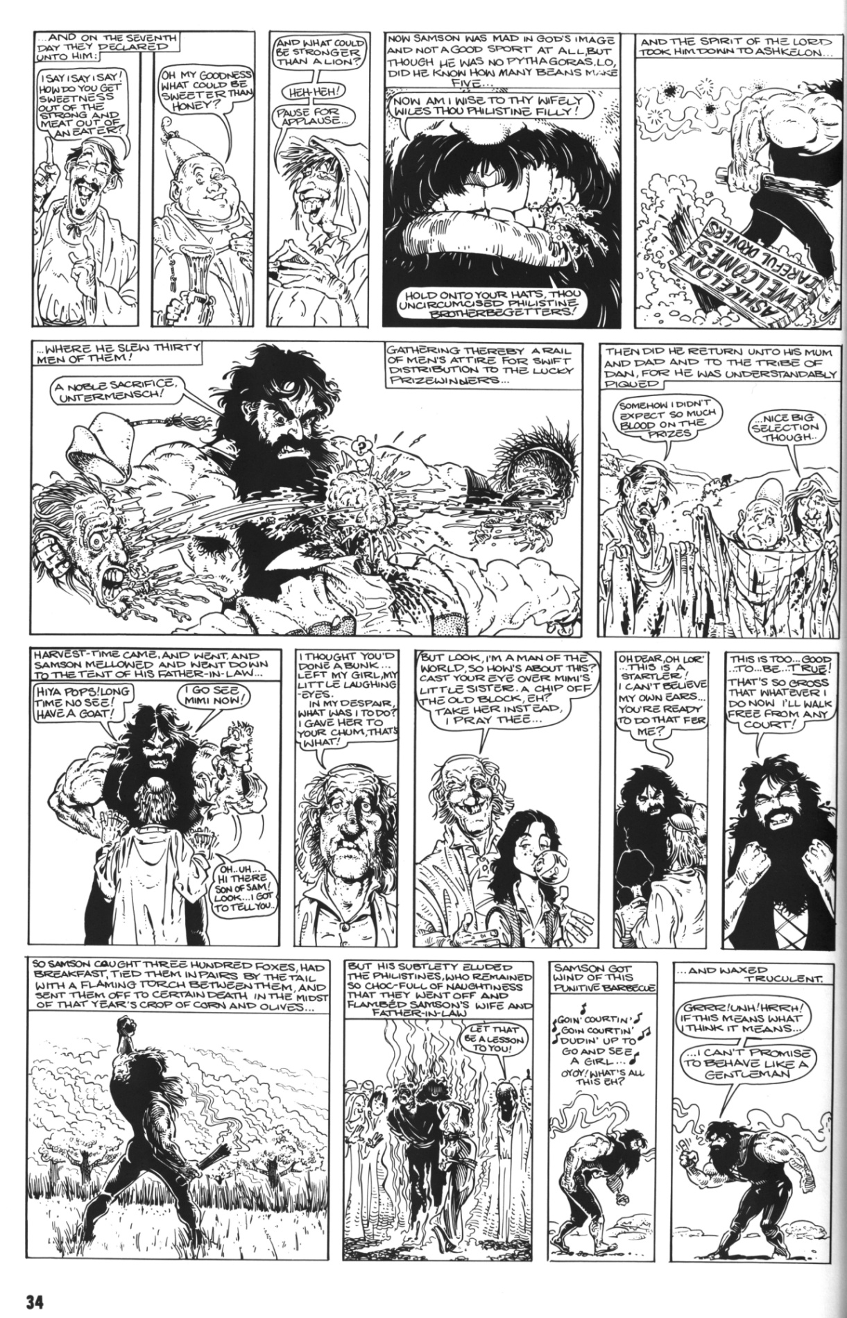 Read online Outrageous Tales From The Old Testament comic -  Issue # Full - 36