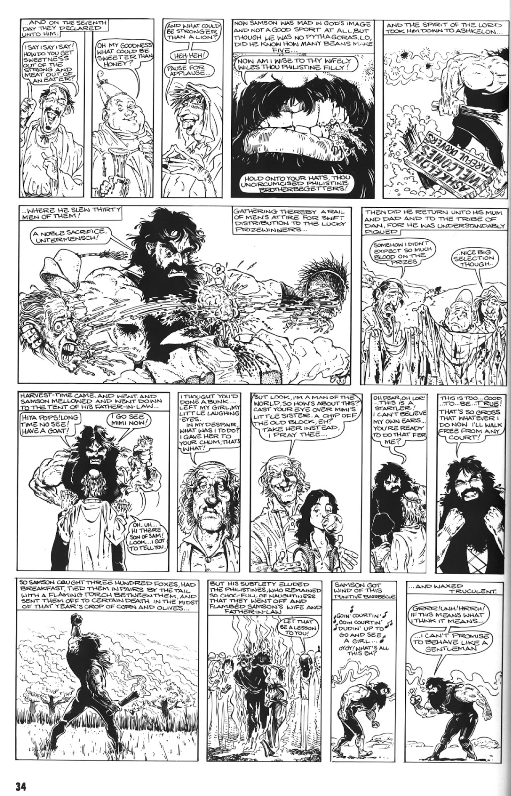 Outrageous Tales From The Old Testament issue Full - Page 36