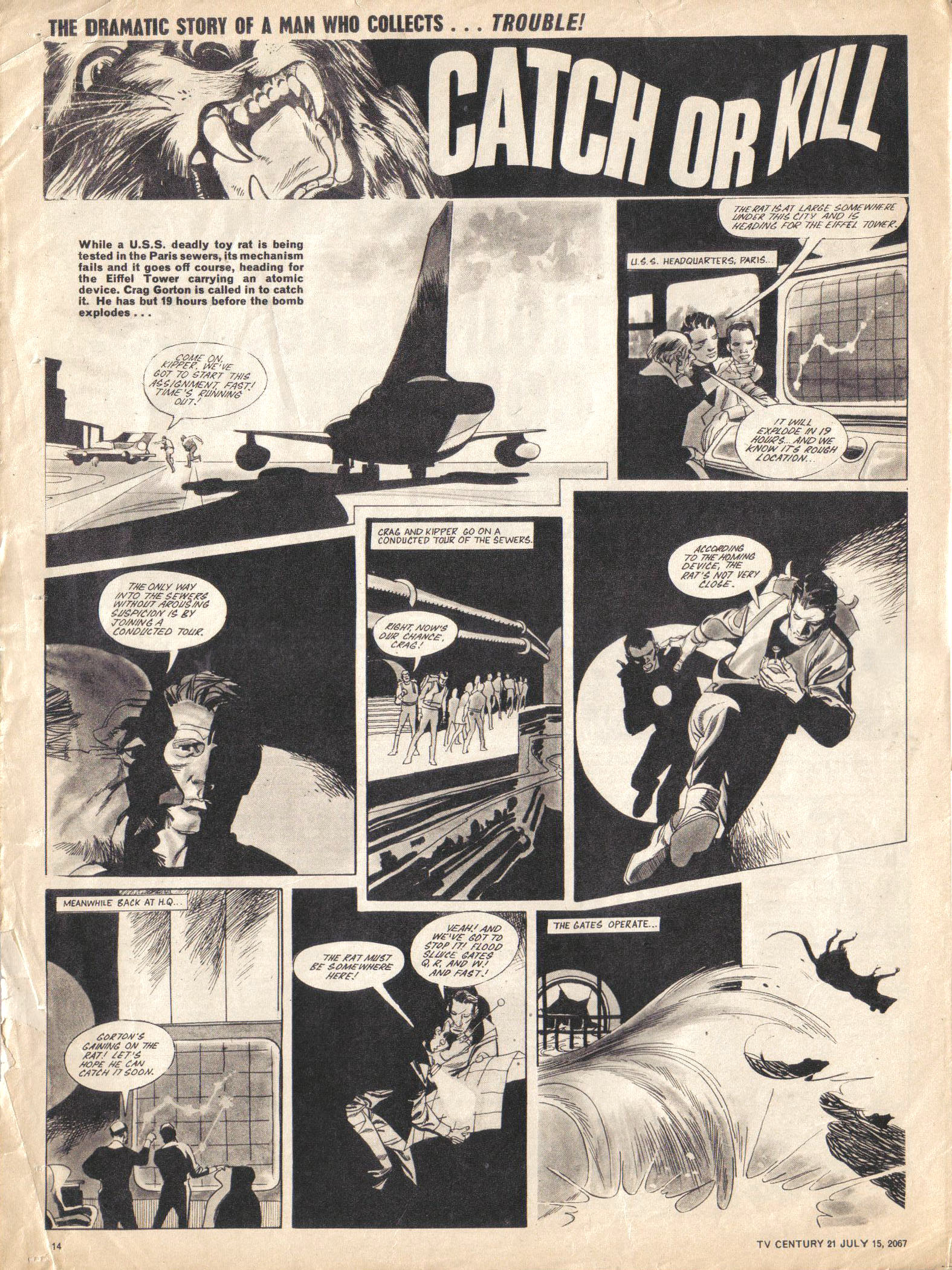 Read online TV Century 21 (TV 21) comic -  Issue #130 - 13