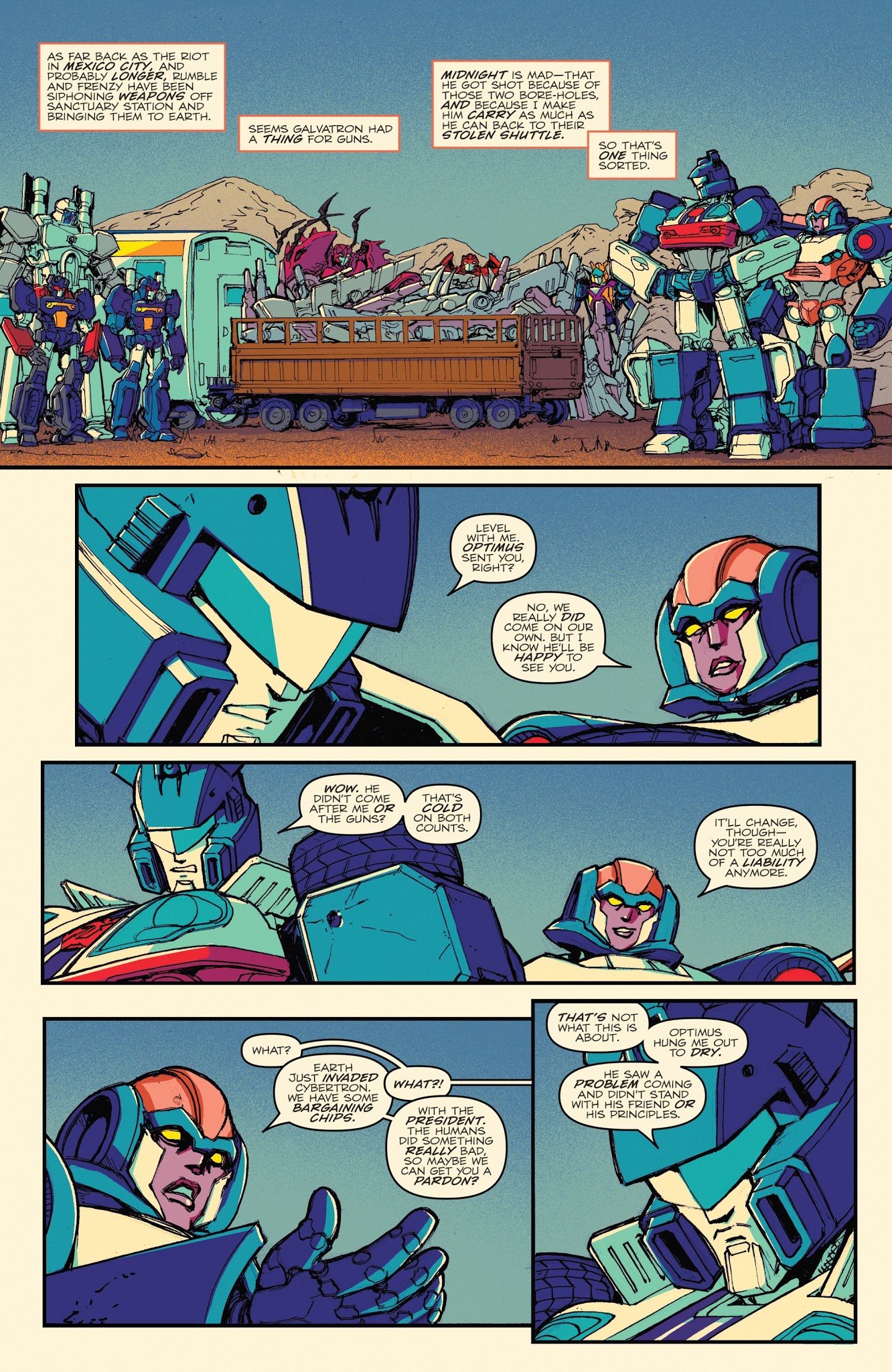 Read online Optimus Prime comic -  Issue #12 - 19