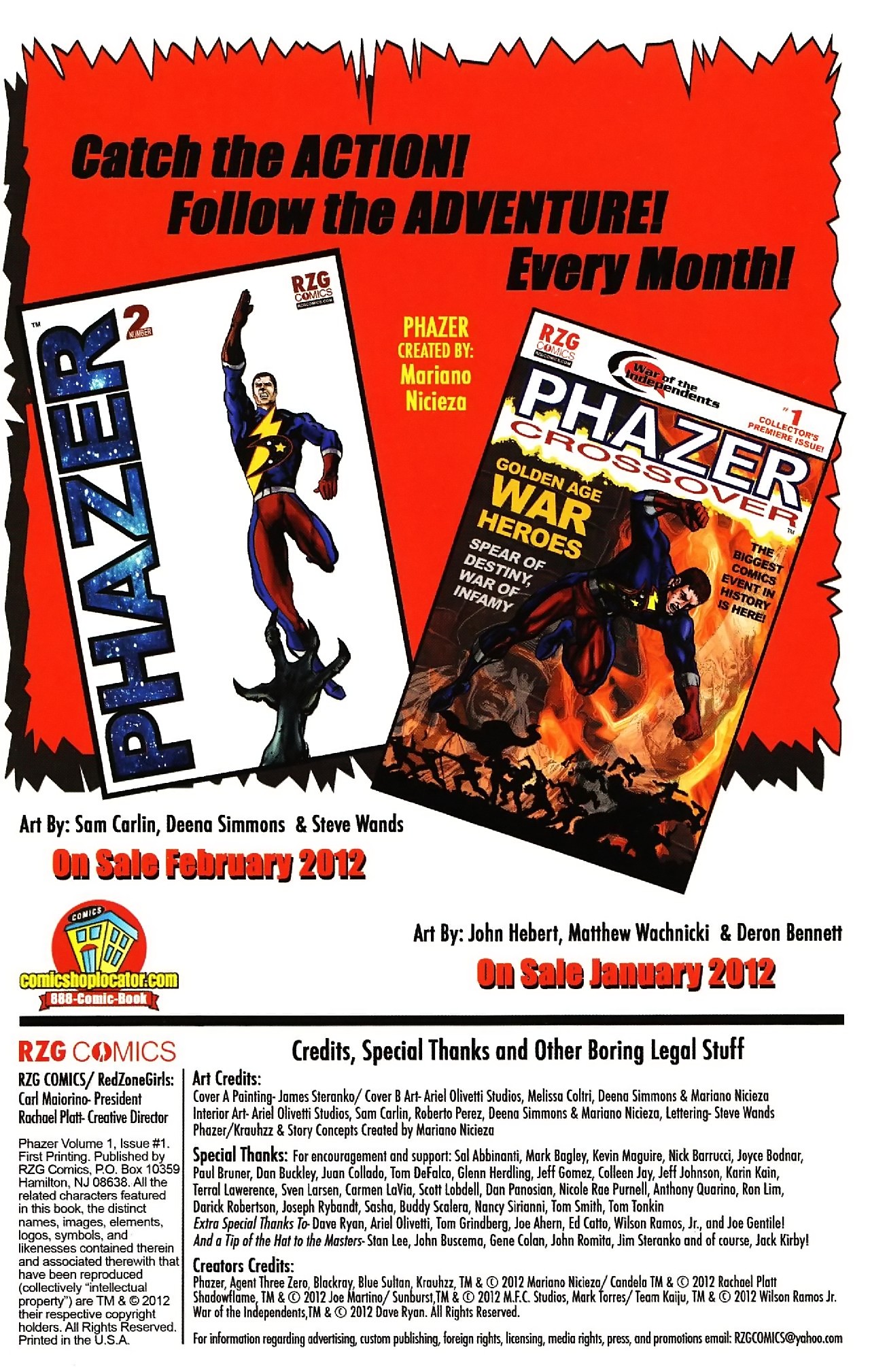 Read online Phazer comic -  Issue #1 - 32