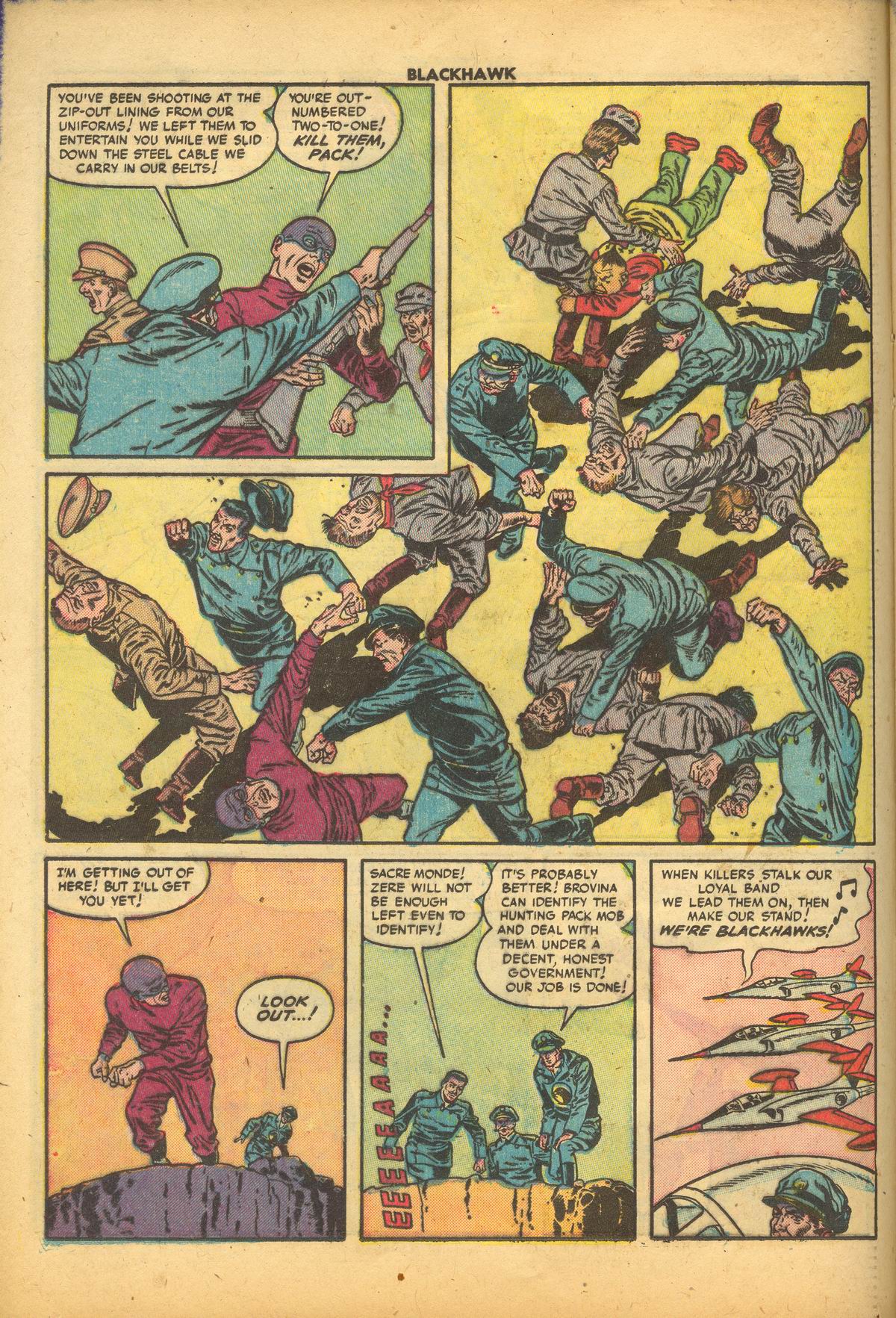 Read online Blackhawk (1957) comic -  Issue #66 - 13