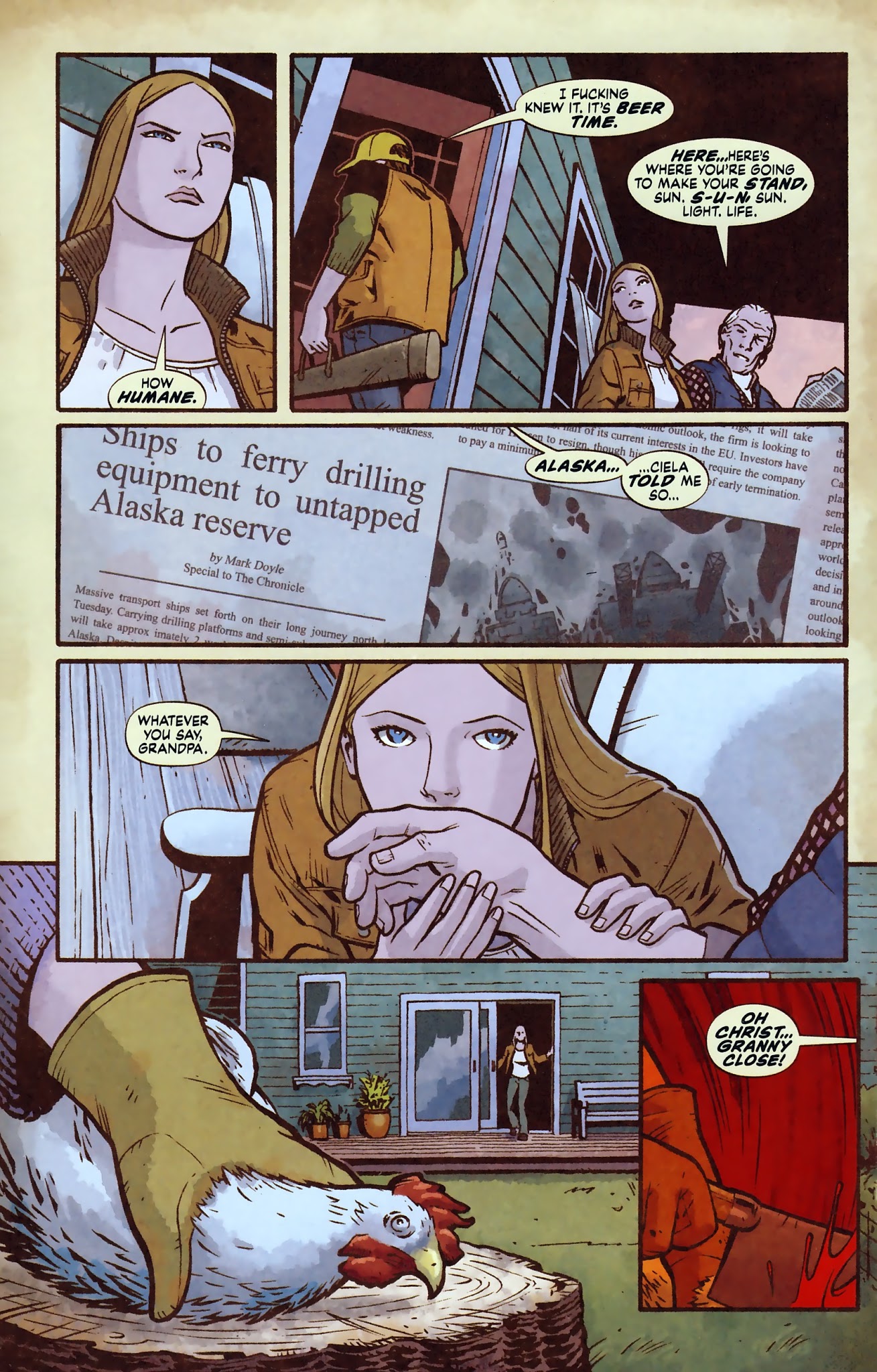 Read online Neil Young's Greendale comic -  Issue # TPB - 25